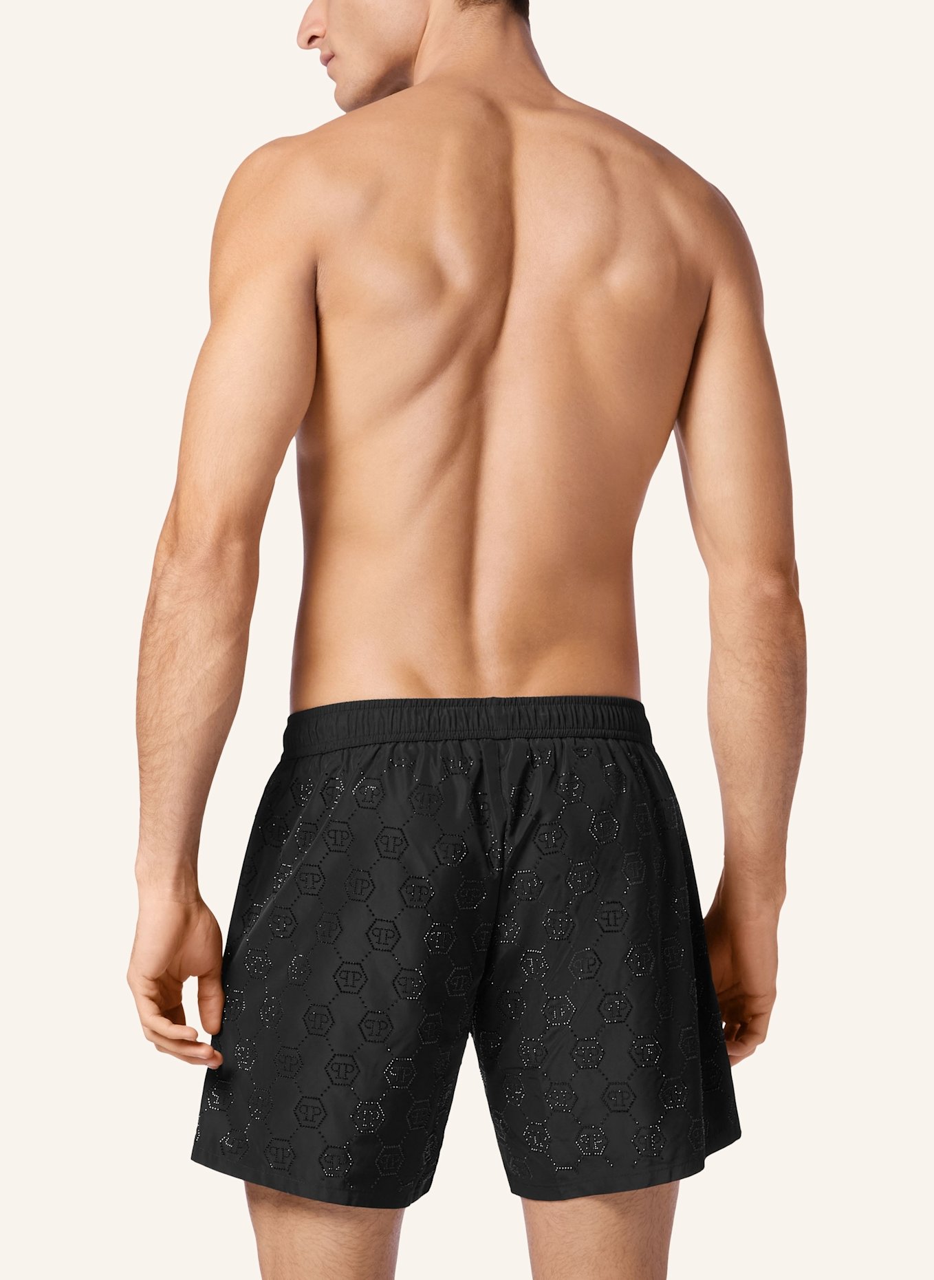 PHILIPP PLEIN Kurze Hosen: SCHWARZ