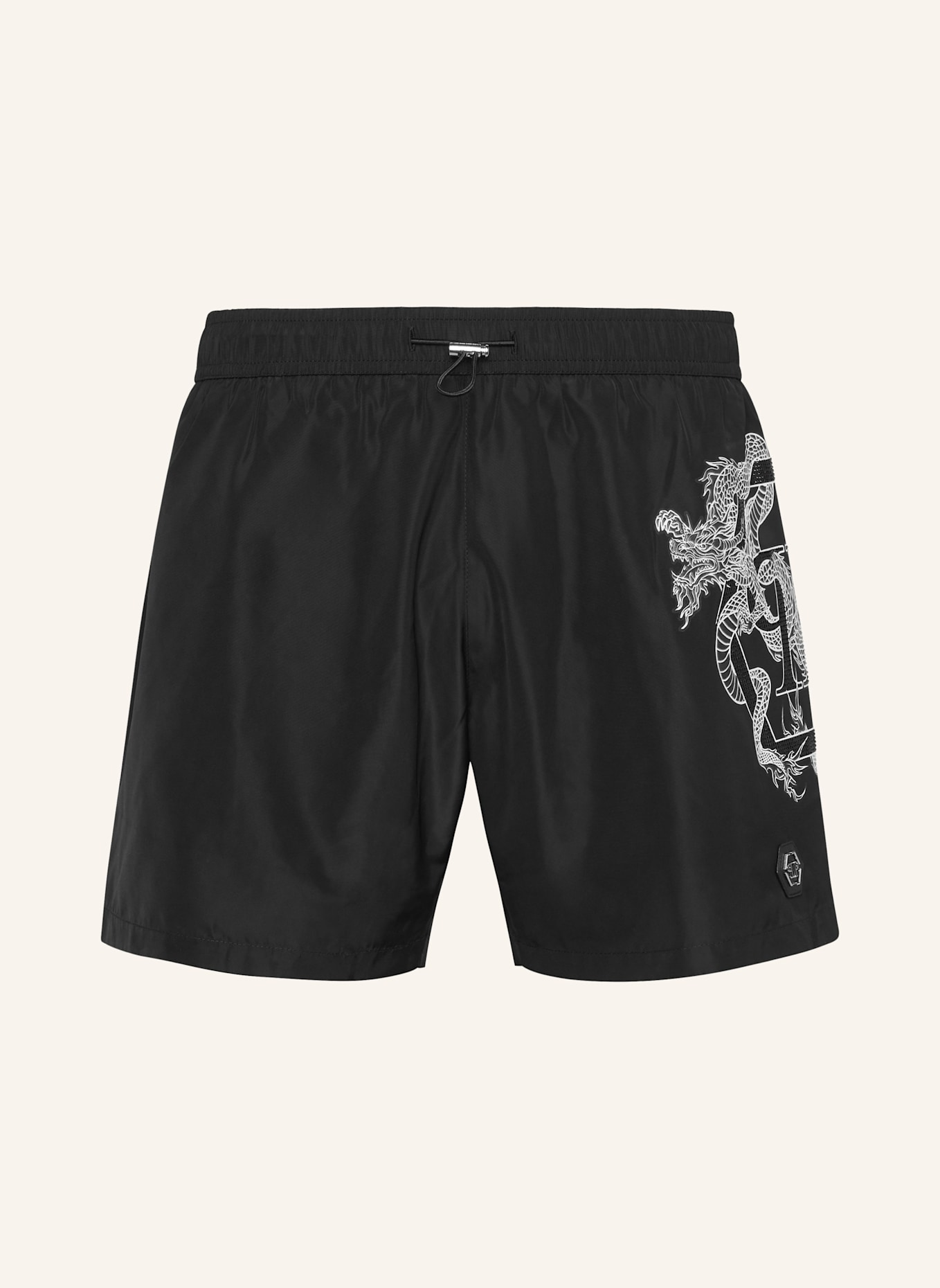 PHILIPP PLEIN Kurze Hosen DRAGON: SCHWARZ