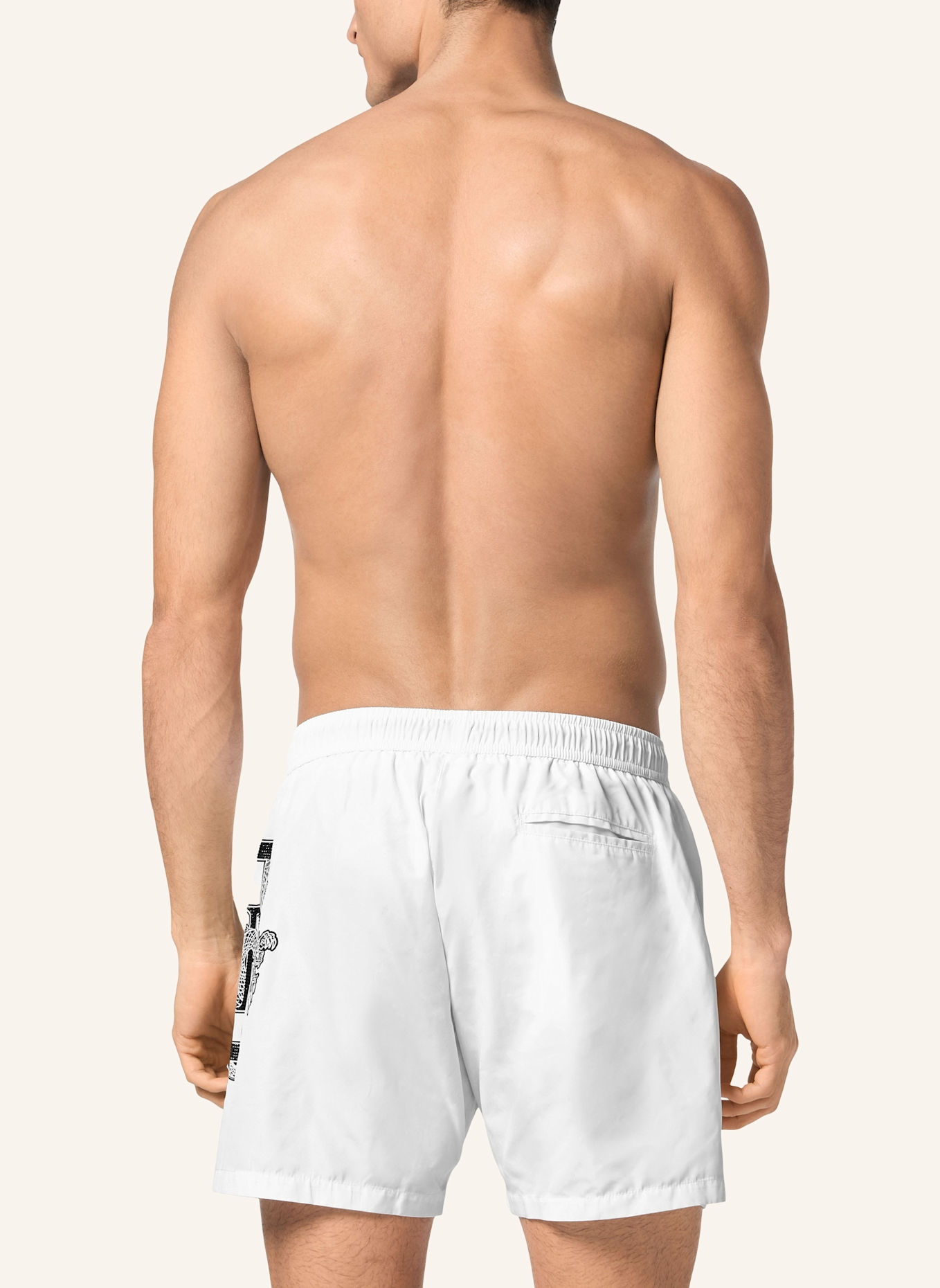 PHILIPP PLEIN Kurze Hosen DRAGON: WEISS