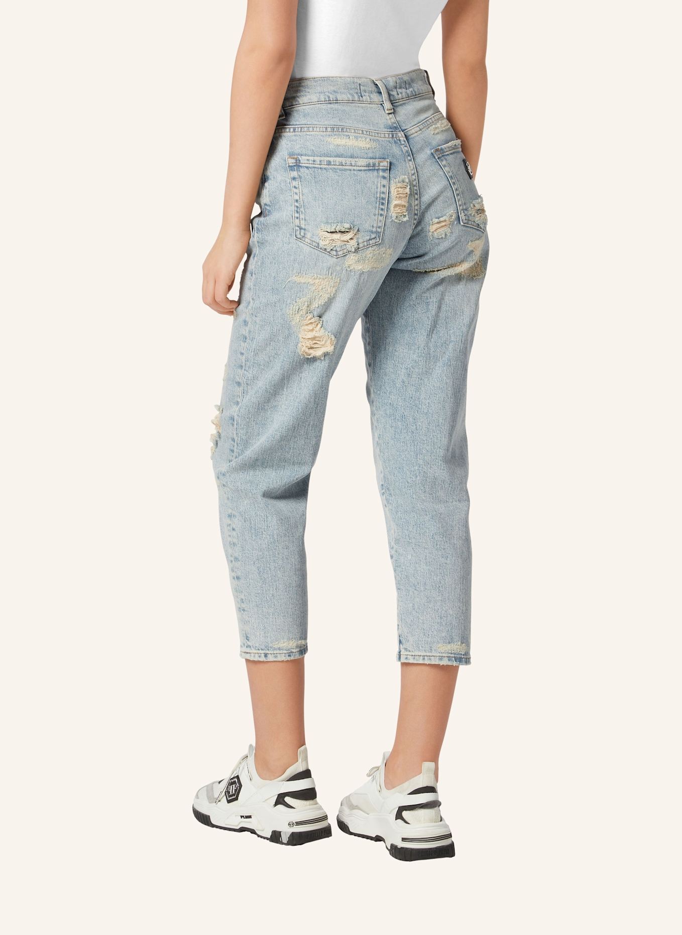 PHILIPP PLEIN Jeans Mom Fit: BLAU