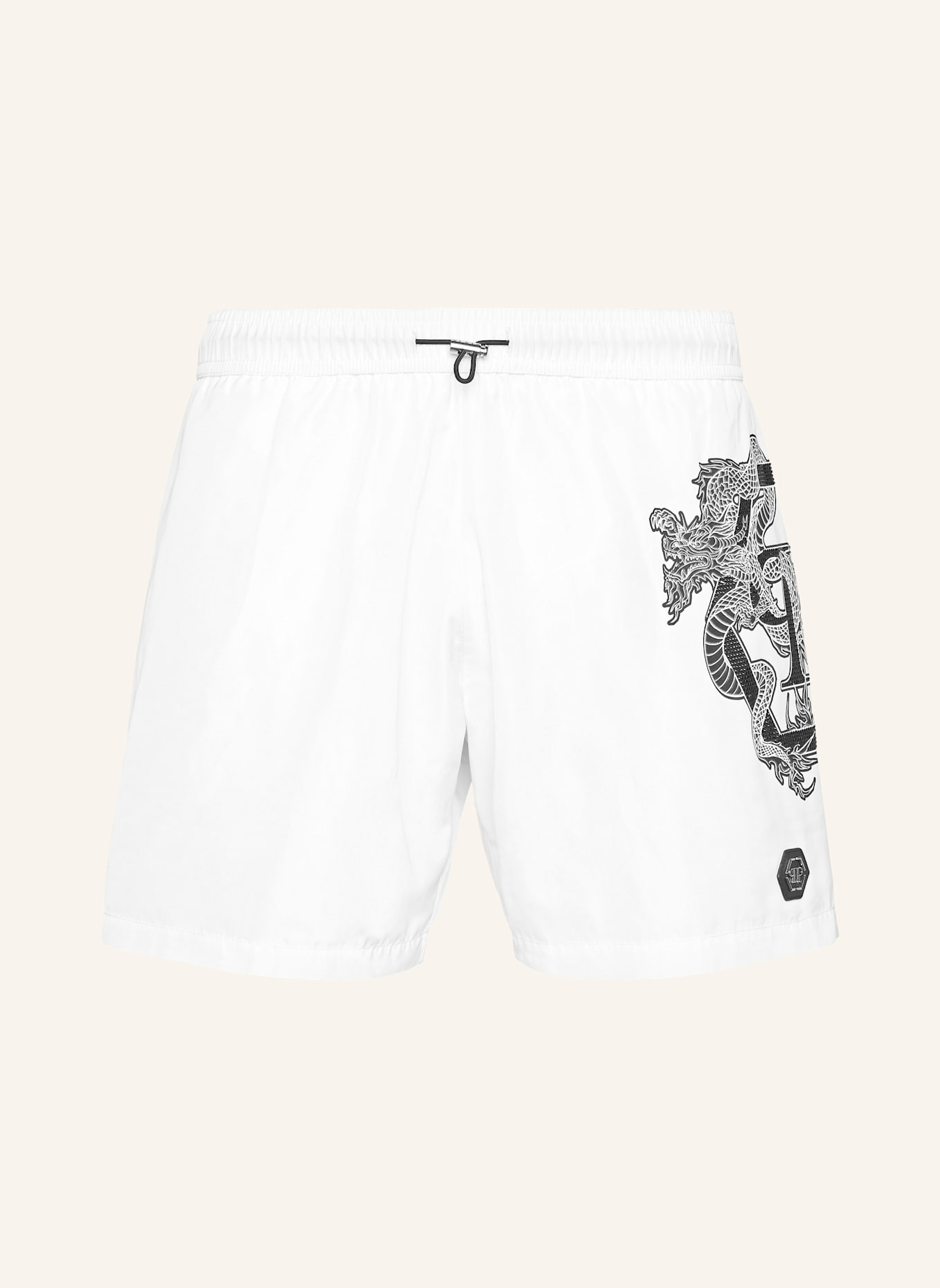 PHILIPP PLEIN Kurze Hosen DRAGON: WEISS