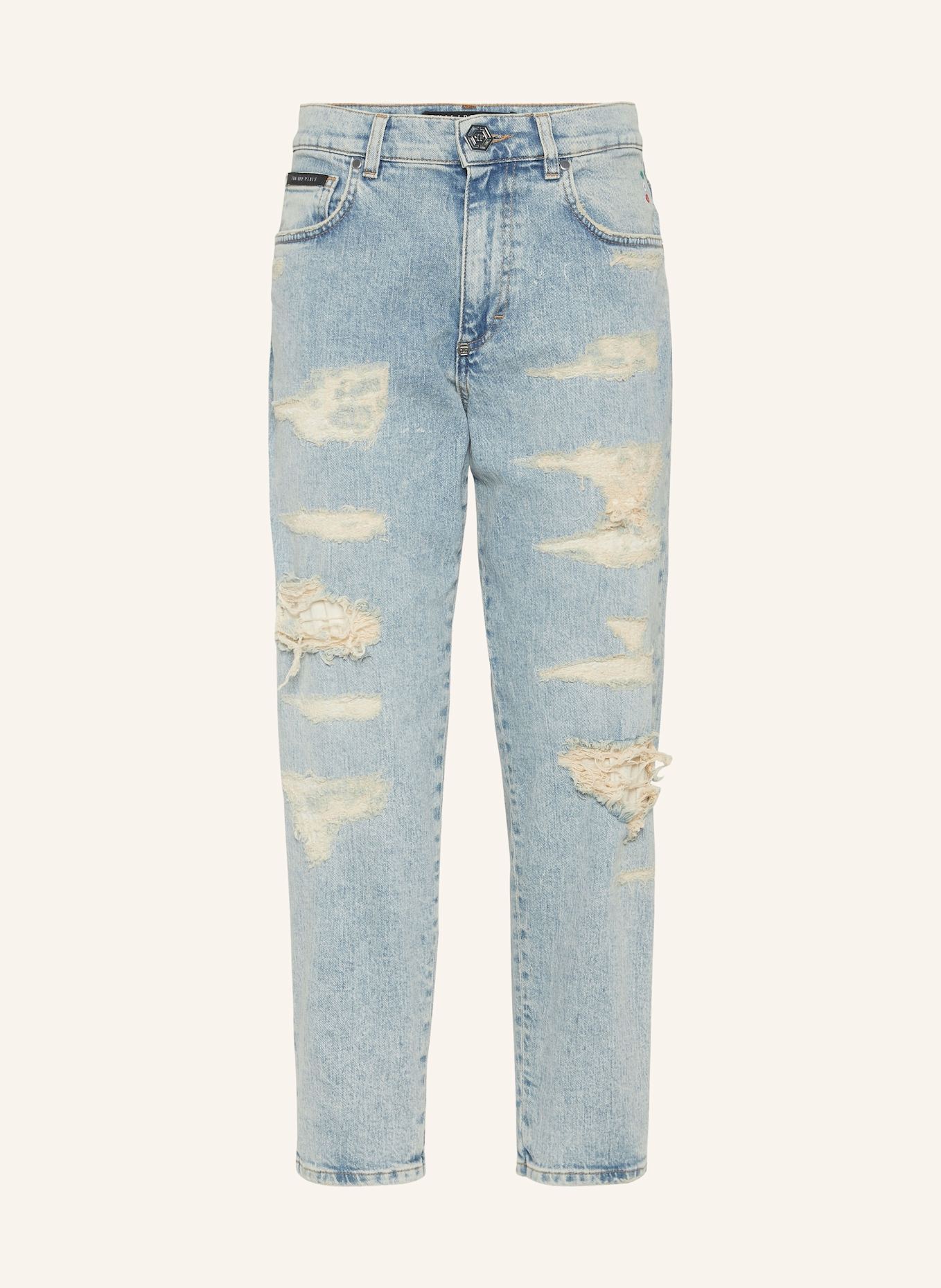 PHILIPP PLEIN Jeans Mom Fit: BLAU