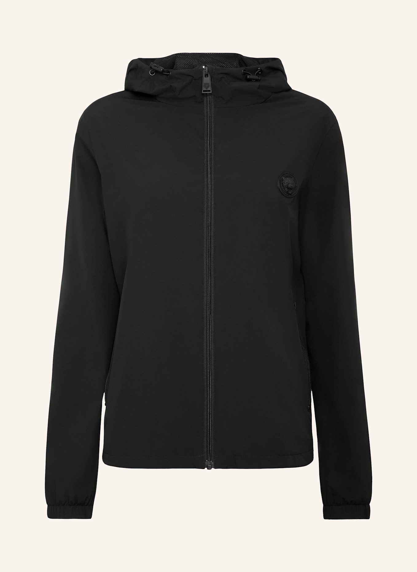 PLEIN SPORT Sweatjacke: SCHWARZ