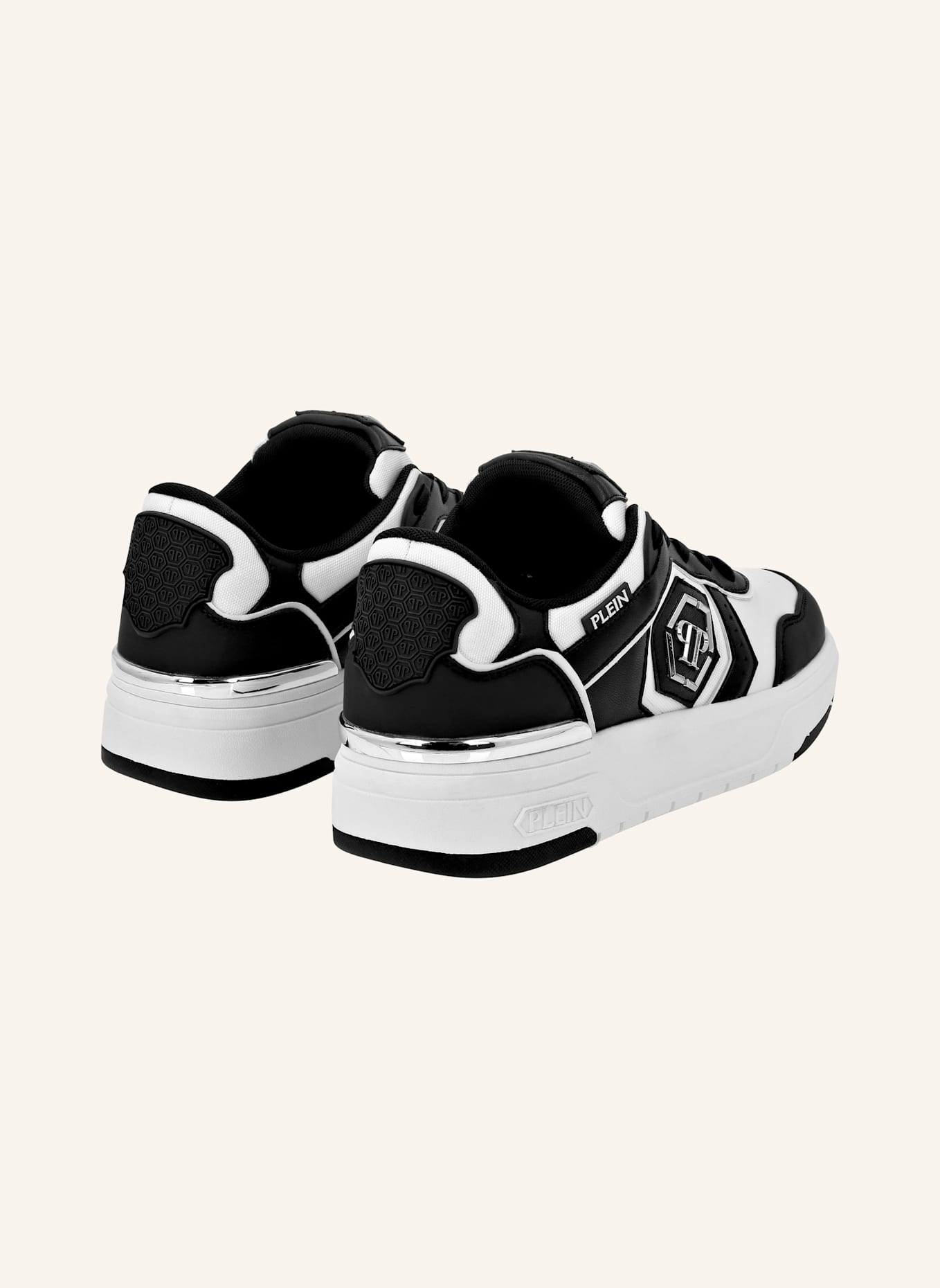 PHILIPP PLEIN Low-Top Turnschuhe PREDATOR: SCHWARZ