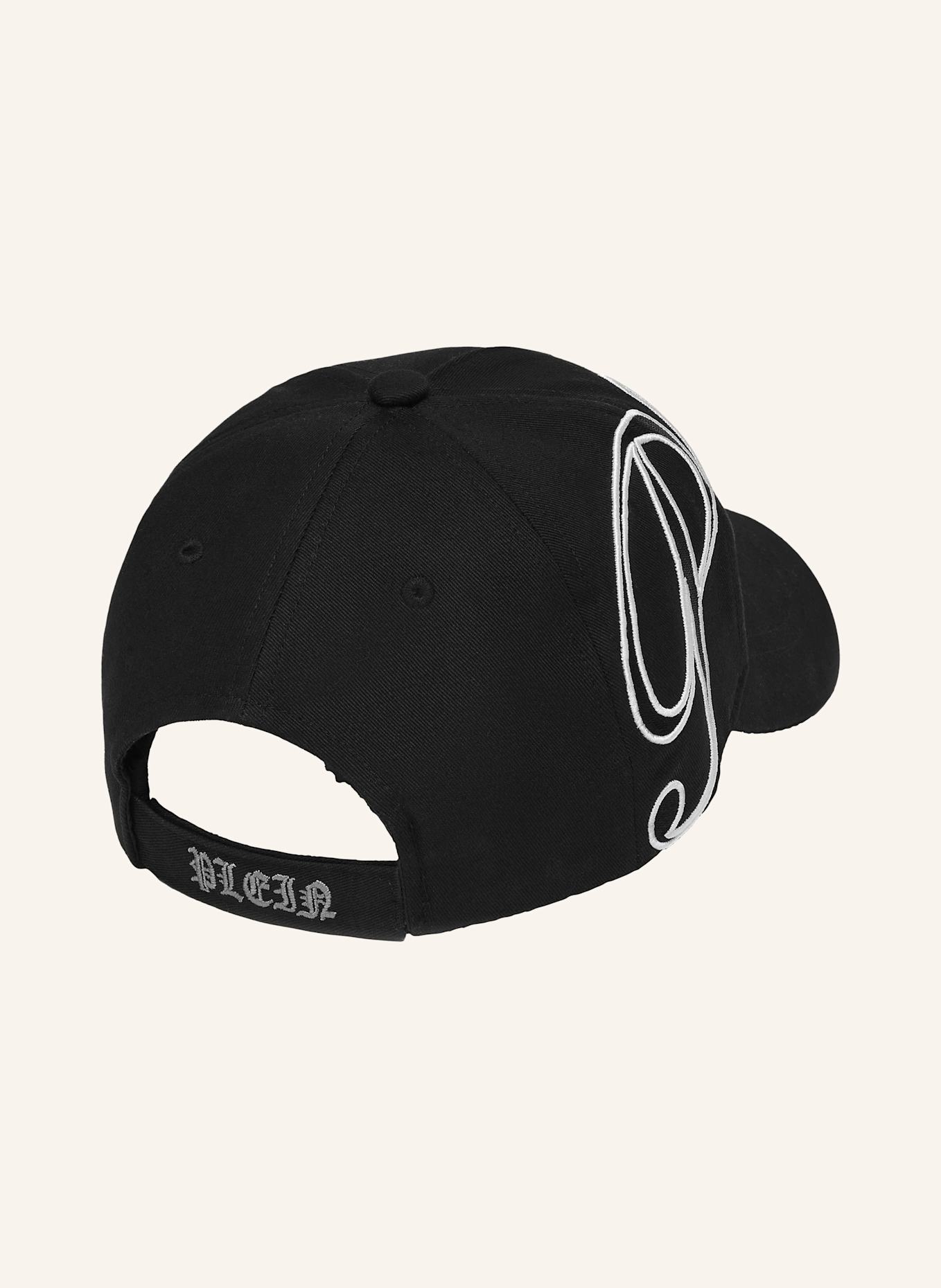 PHILIPP PLEIN Baseballkappe: SCHWARZ