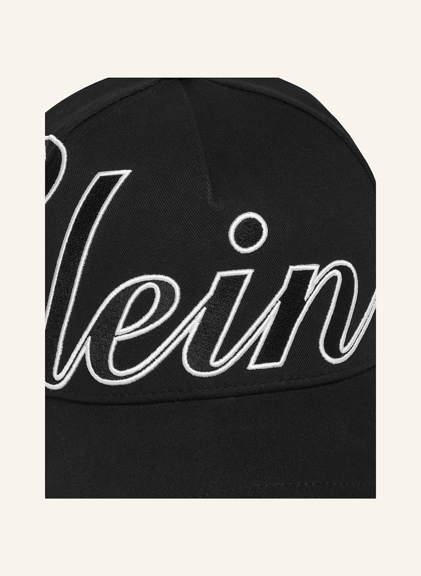 PHILIPP PLEIN Baseballkappe: SCHWARZ