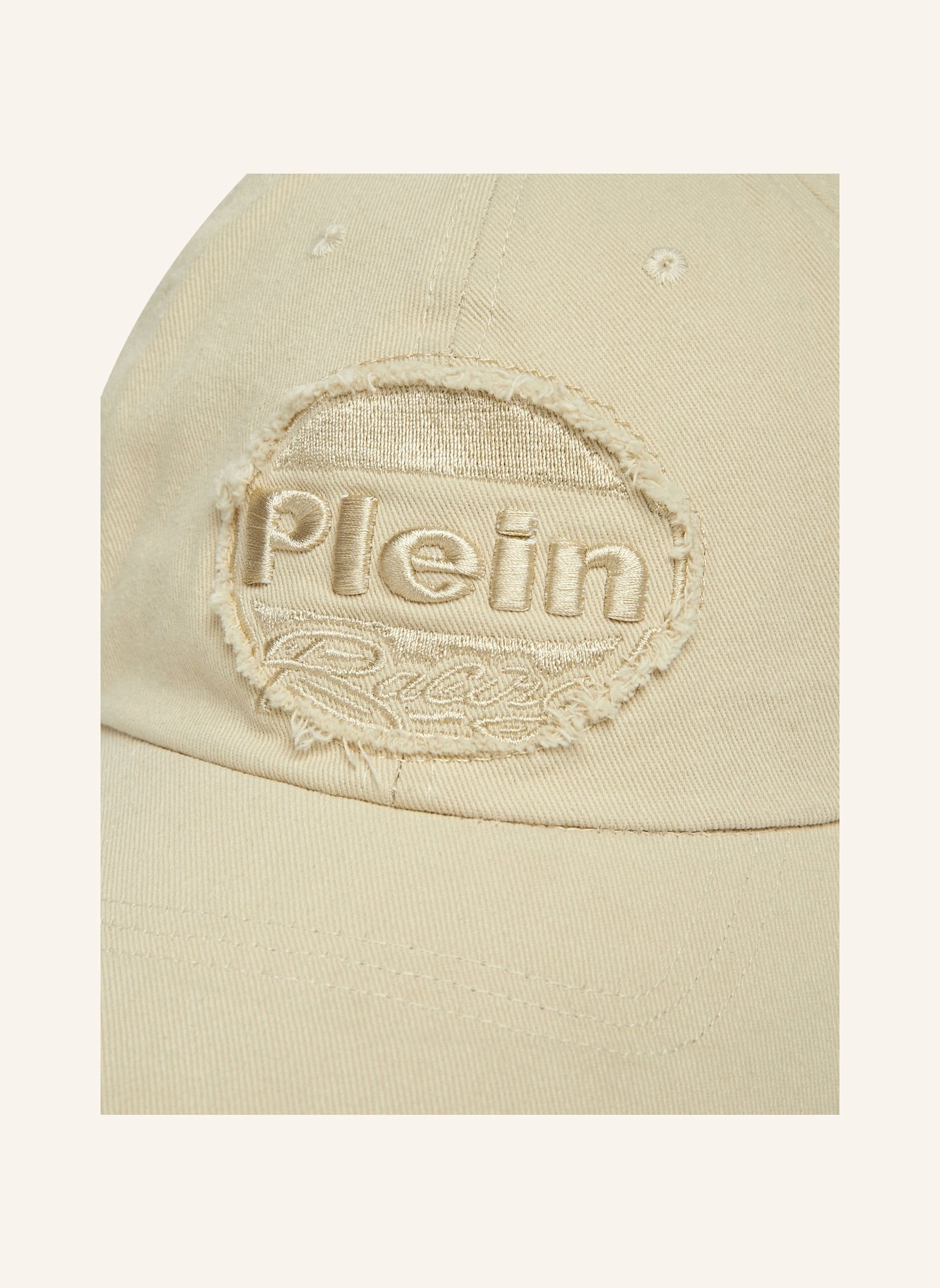 PHILIPP PLEIN Baseballkappe: BEIGE