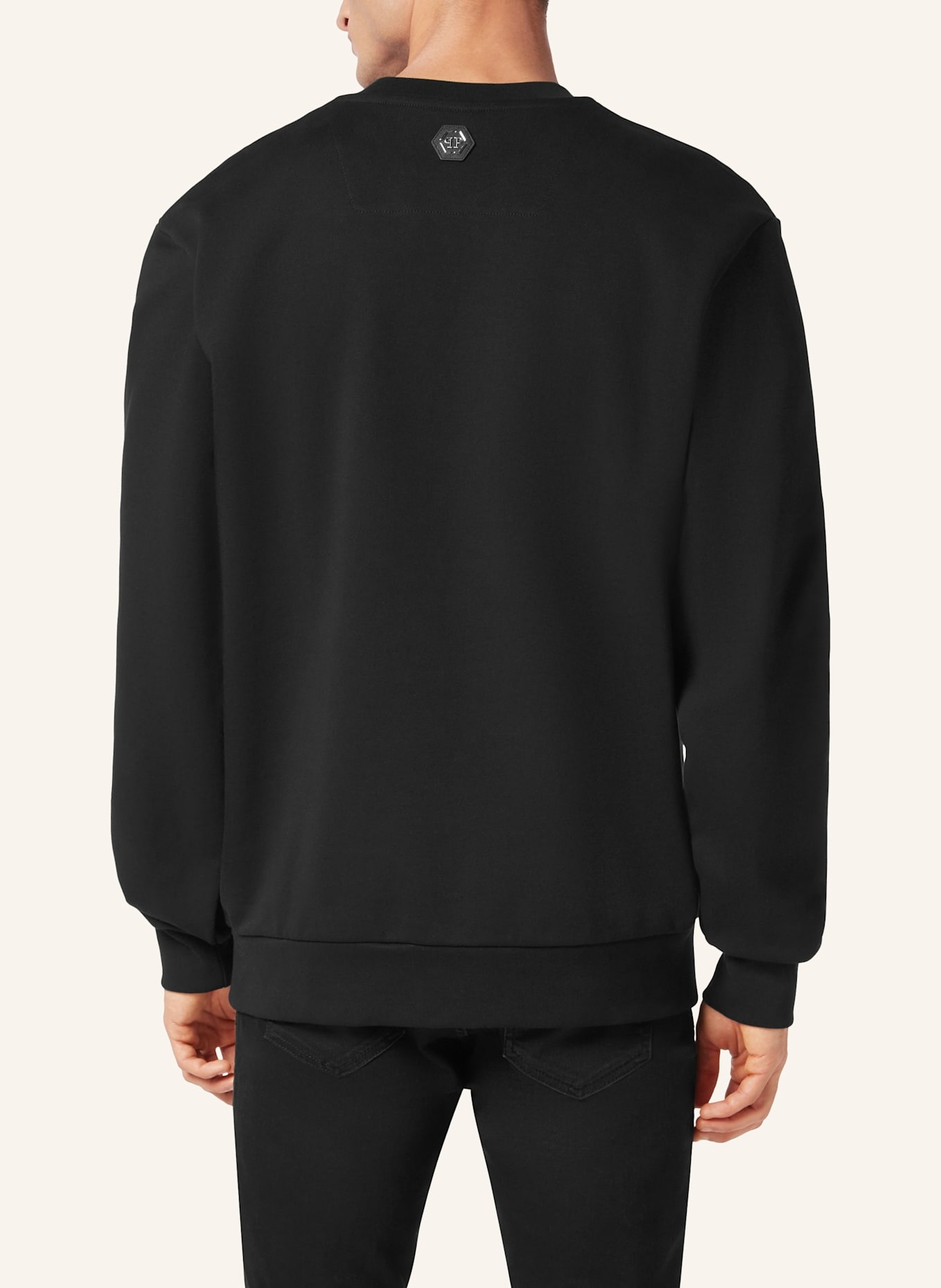 PHILIPP PLEIN Sweatshirt Ls PHILIPP PLEIN TM: SCHWARZ