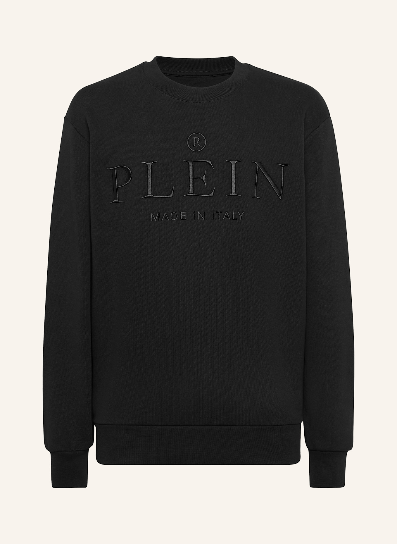 PHILIPP PLEIN Sweatshirt Ls PHILIPP PLEIN TM: SCHWARZ