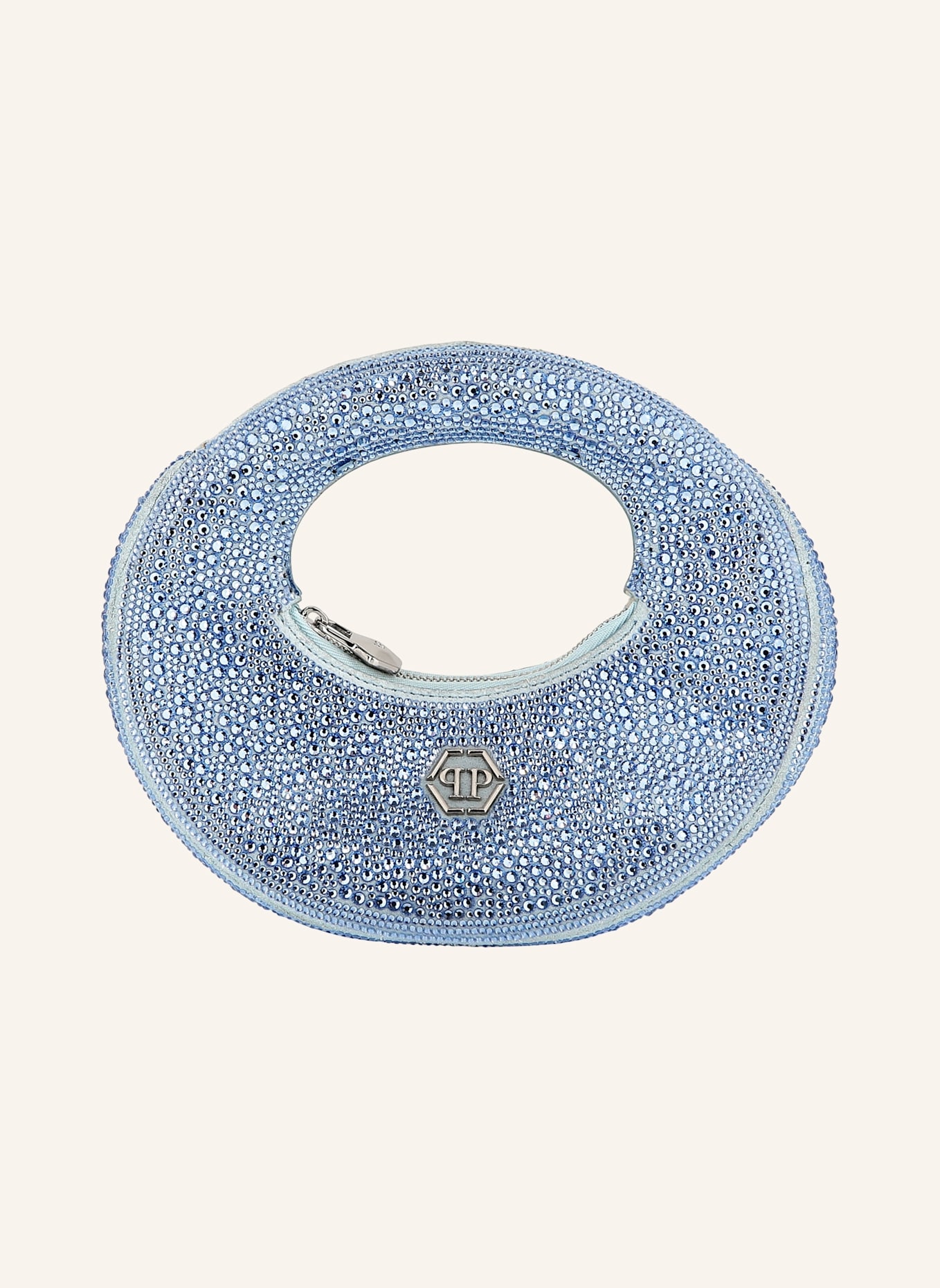 PHILIPP PLEIN Henkel Tasche: HELLBLAU