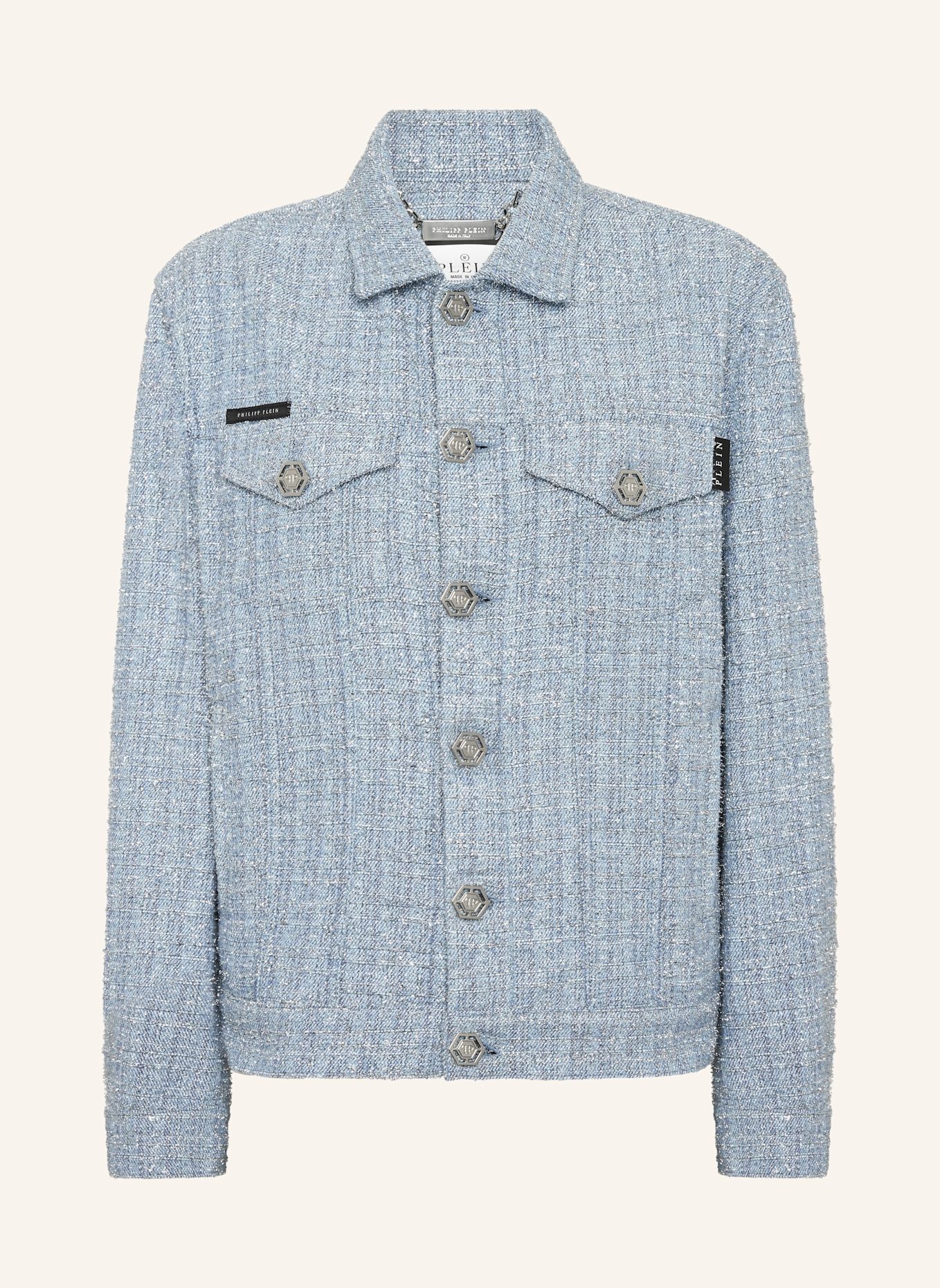 PHILIPP PLEIN Jeansjacke: BLAU