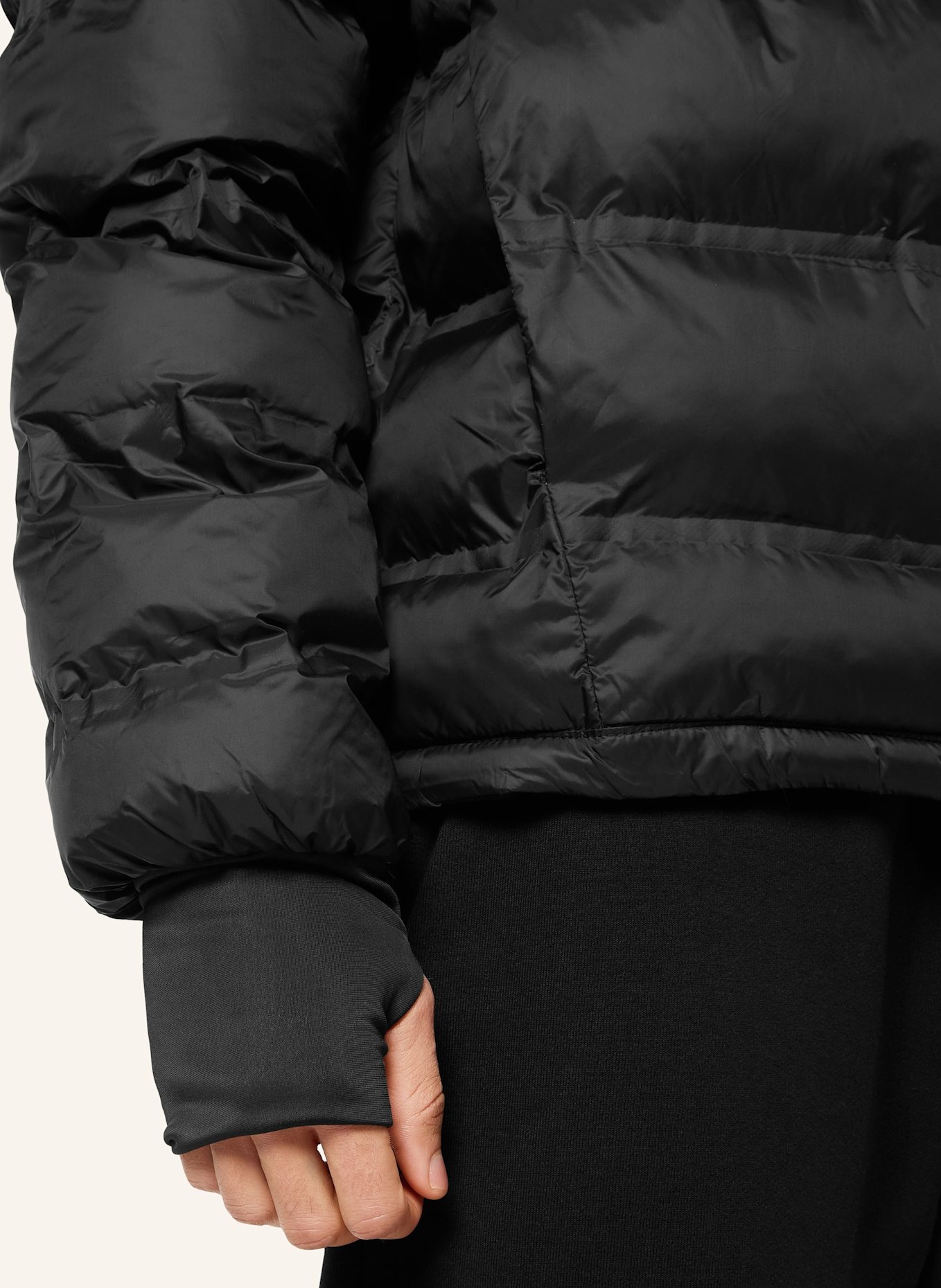 PLEIN SPORT Daunenjacke SCRATCH: SCHWARZ