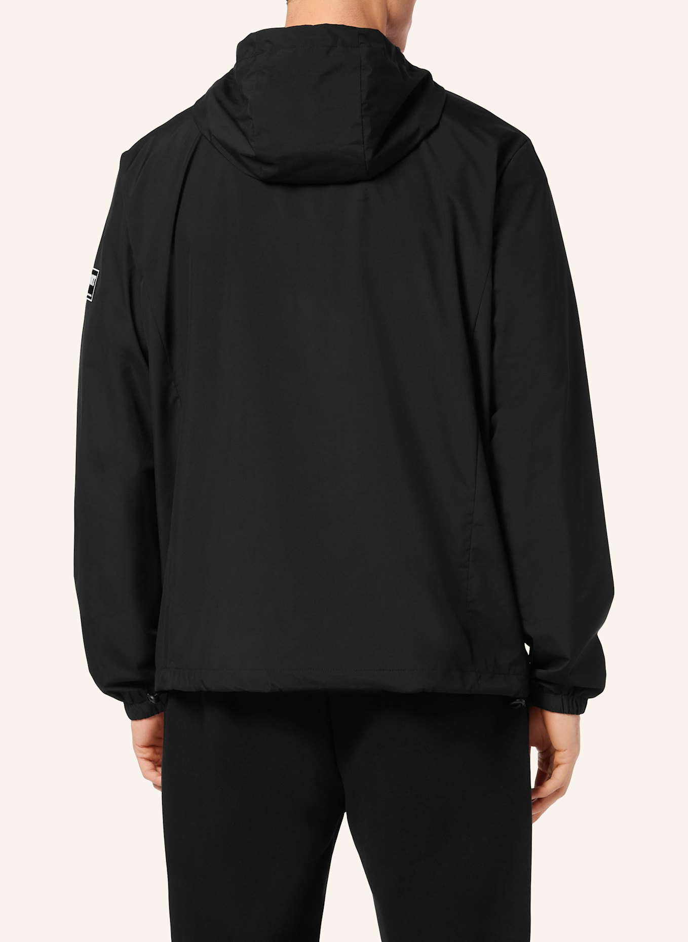 PLEIN SPORT Windbreaker: SCHWARZ