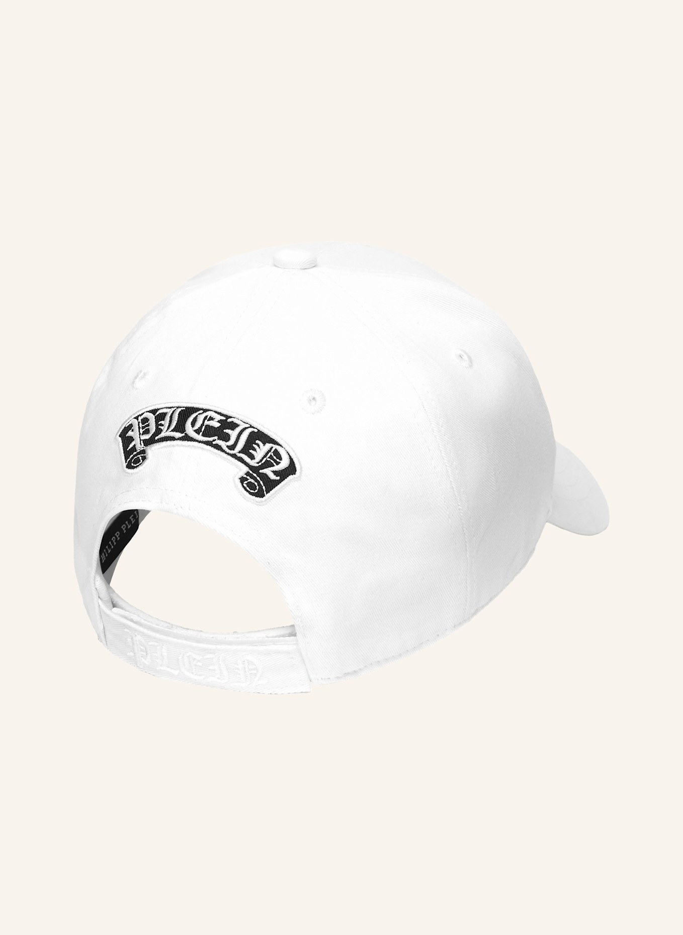 PHILIPP PLEIN Baseballkappe SMILE: WEISS