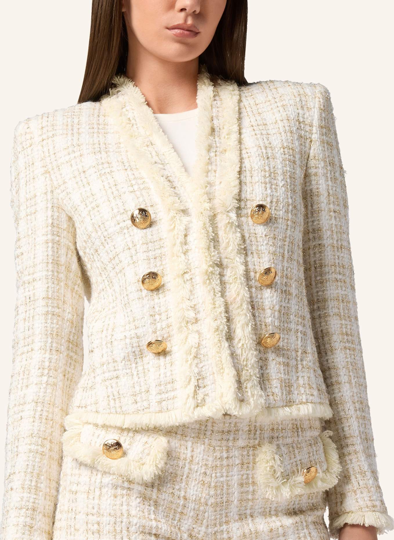 PHILIPP PLEIN PHILIPP PLEIN Blazer: WEISS