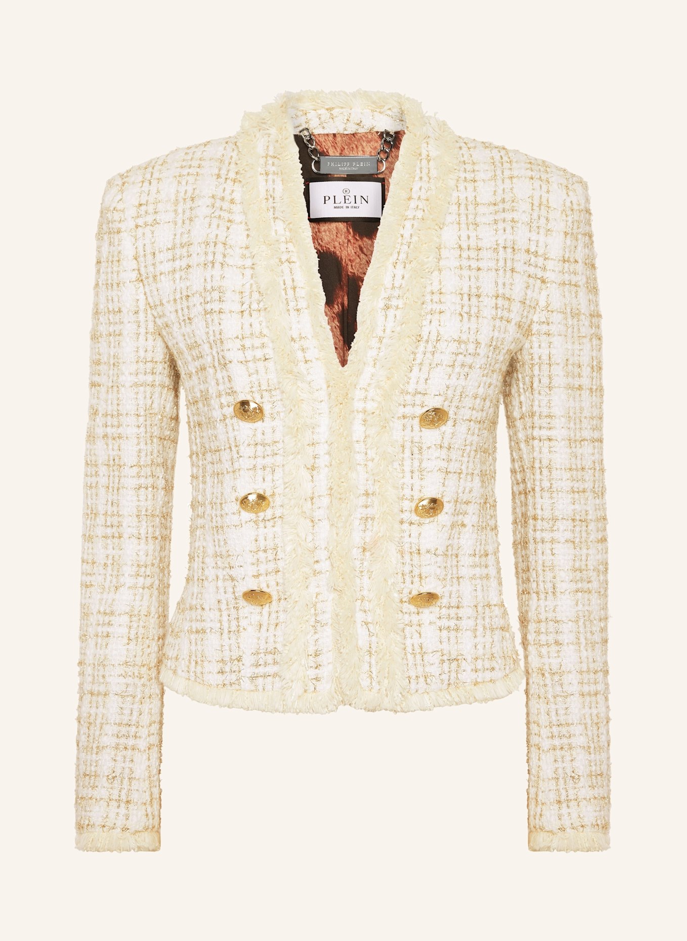 PHILIPP PLEIN PHILIPP PLEIN Blazer: WEISS