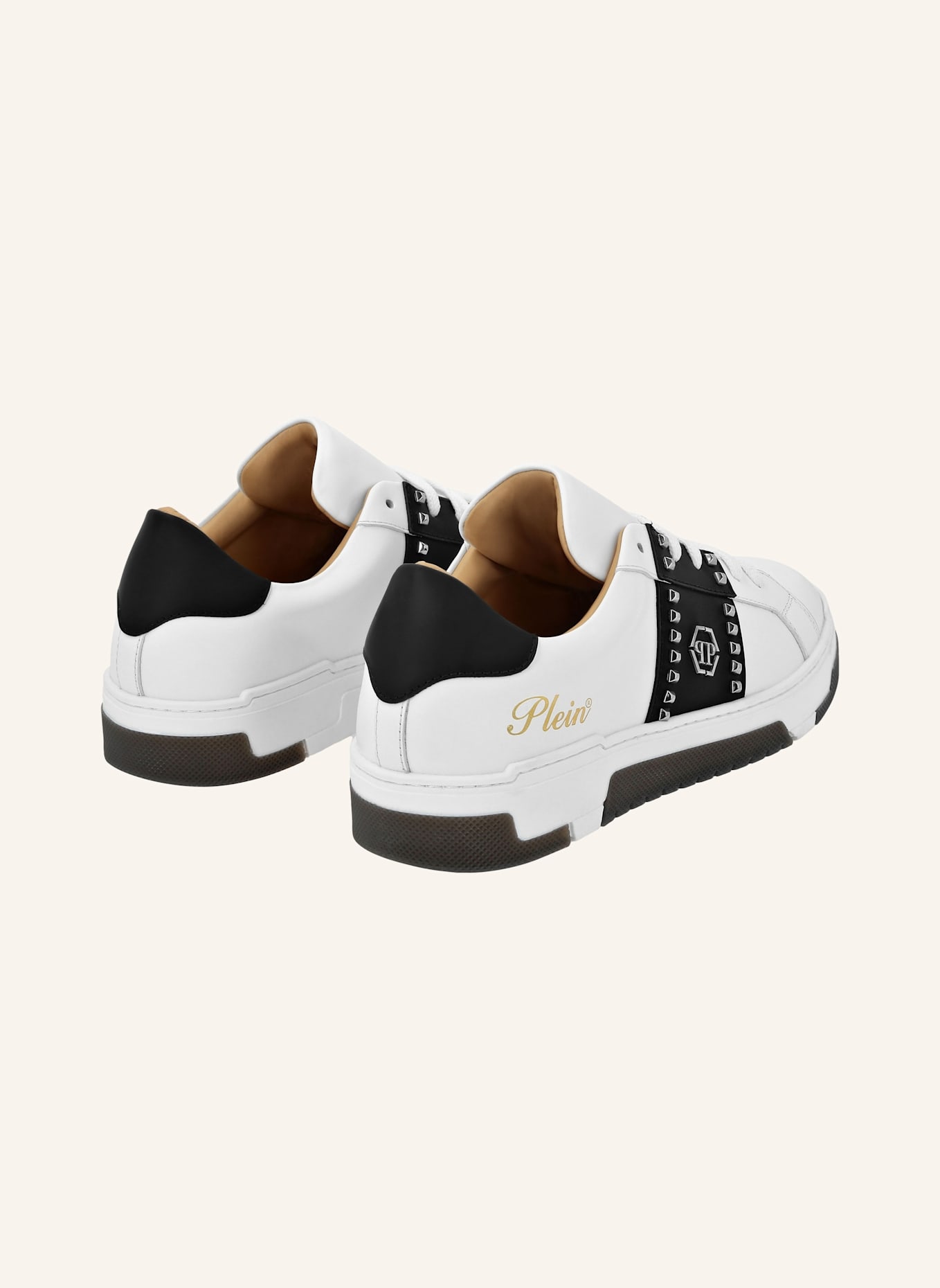 PHILIPP PLEIN Lo-Top Turnschuhe: SCHWARZ