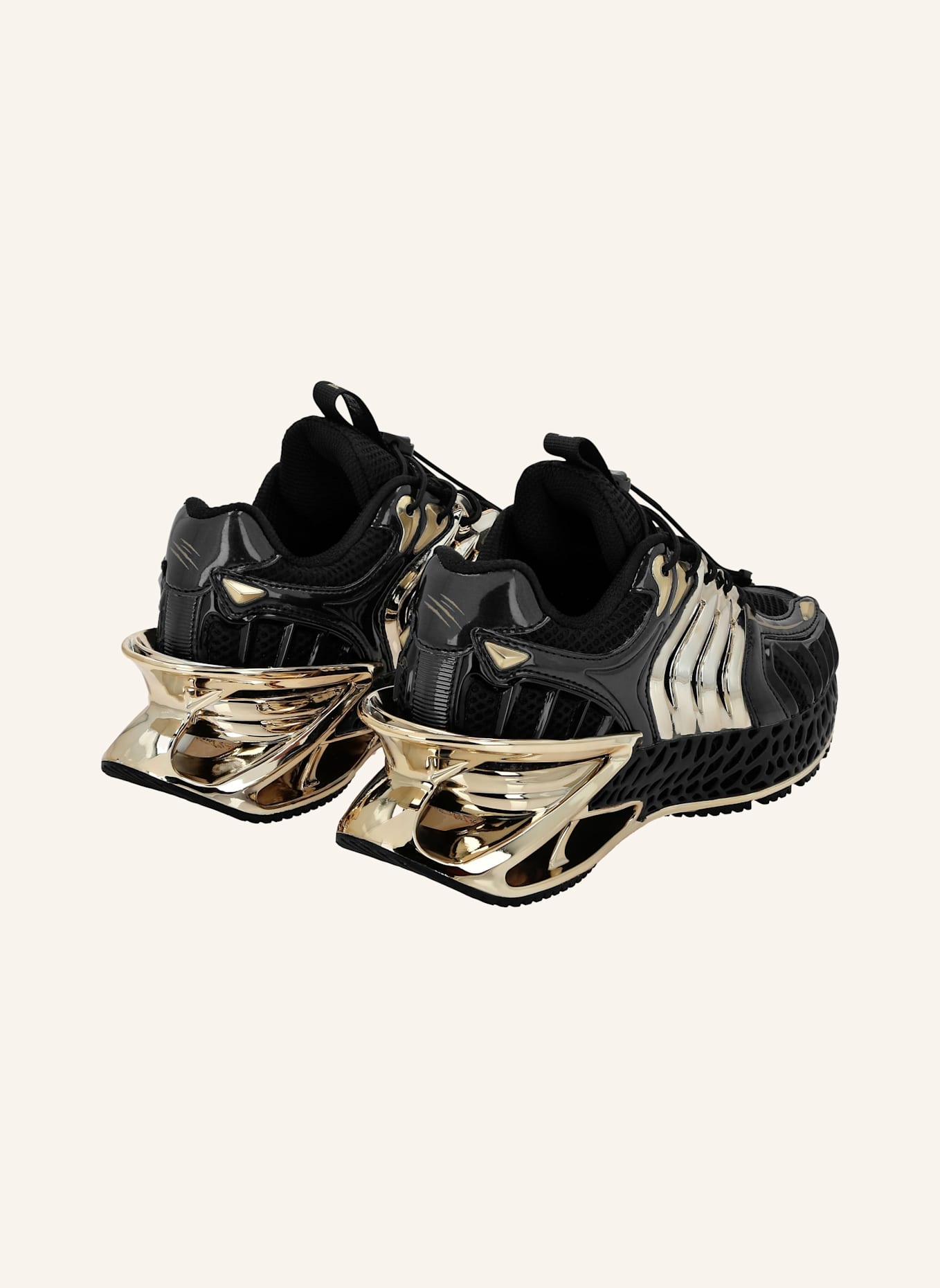 PLEIN SPORT Runner Sneaker THE THUNDER STROKE GEN.X.02.: SCHWARZ