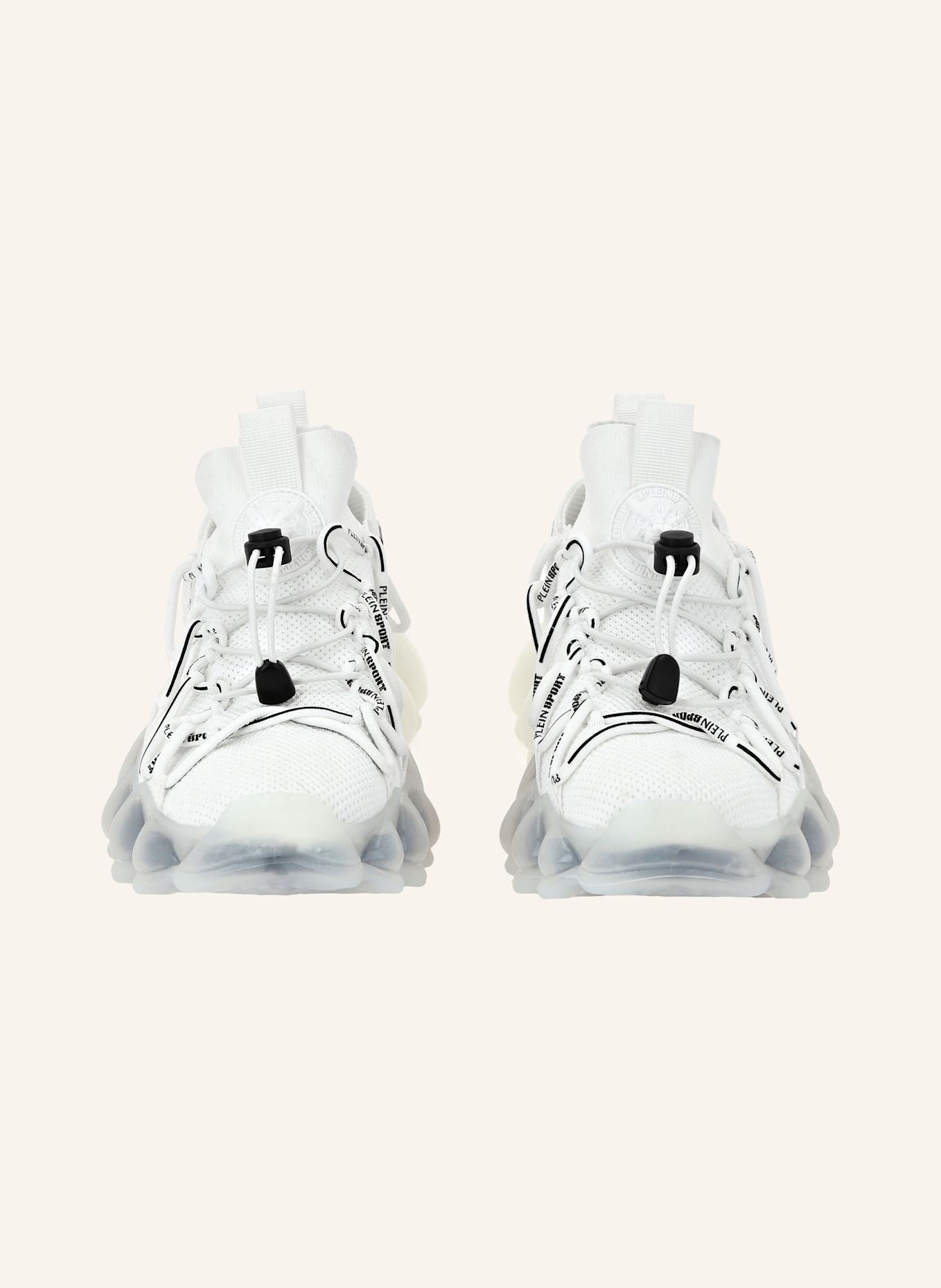 PLEIN SPORT Runner Sneaker THE BUBBLE GEN.X.02 TIGER: WEISS