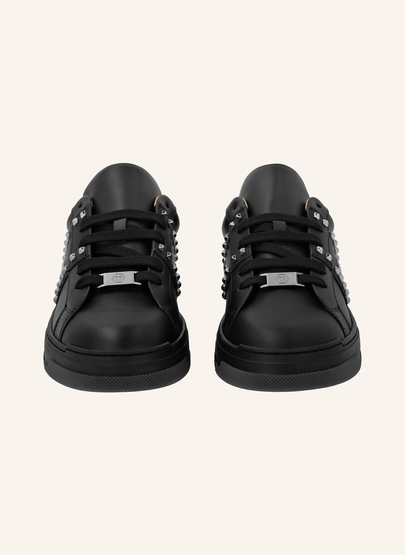 PHILIPP PLEIN Lo-Top Turnschuhe: SCHWARZ