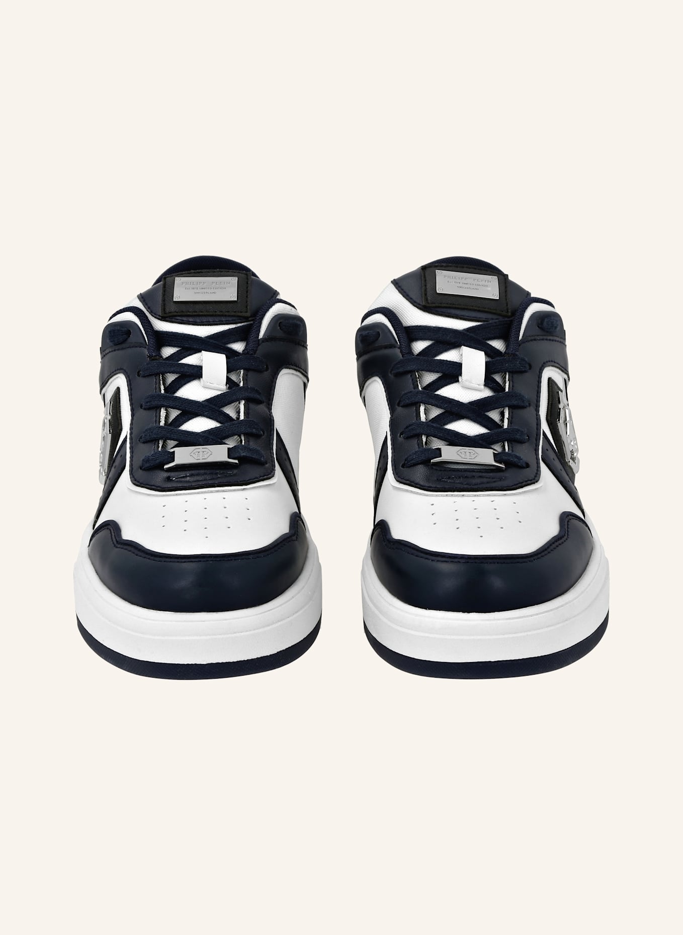 PHILIPP PLEIN Low-Top Turnschuhe PREDATOR: DUNKELBLAU