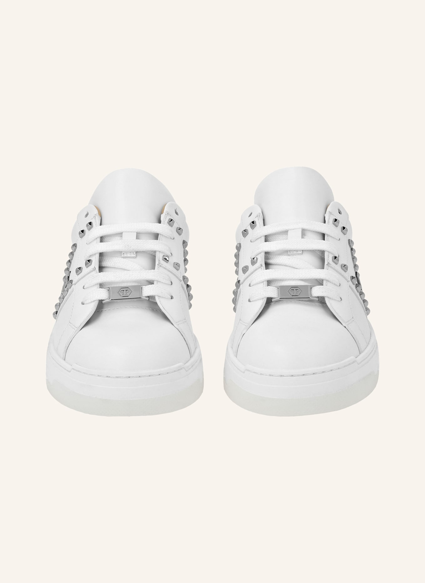 PHILIPP PLEIN Lo-Top Turnschuhe: WEISS