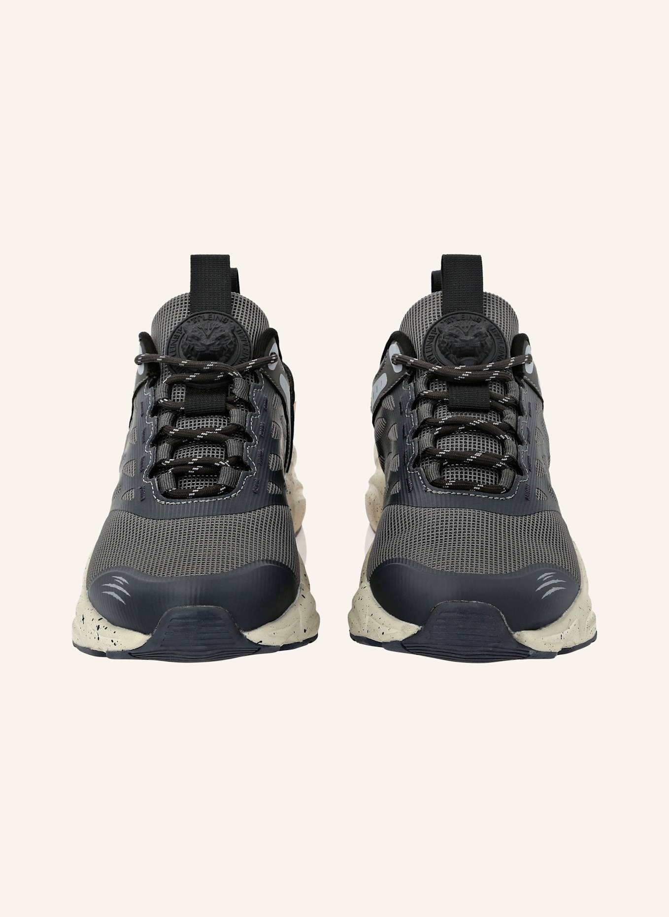 PLEIN SPORT Running-Sneaker SCRATCH: GRAU / DUNKELGRAU