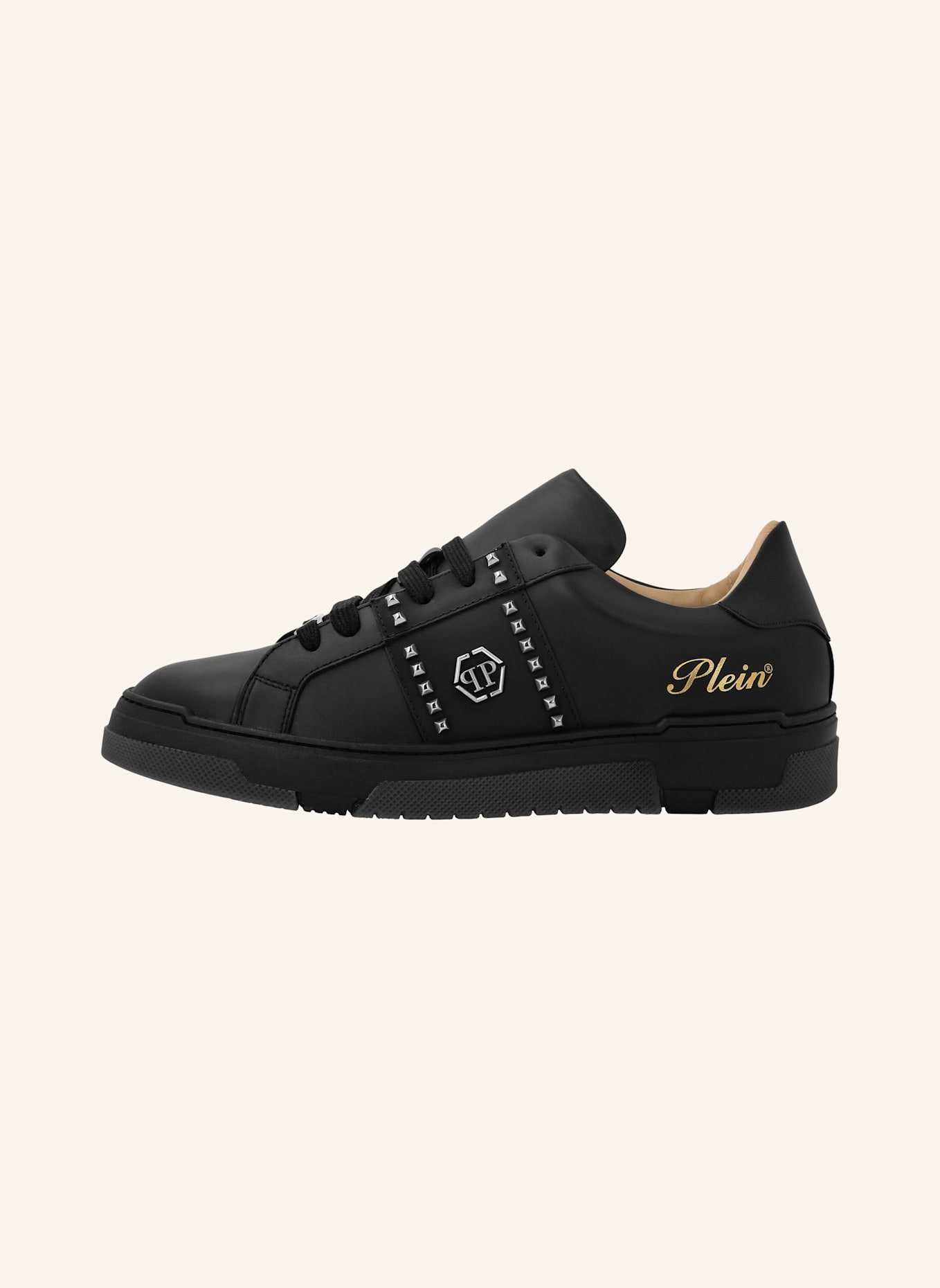 PHILIPP PLEIN Lo-Top Turnschuhe: SCHWARZ