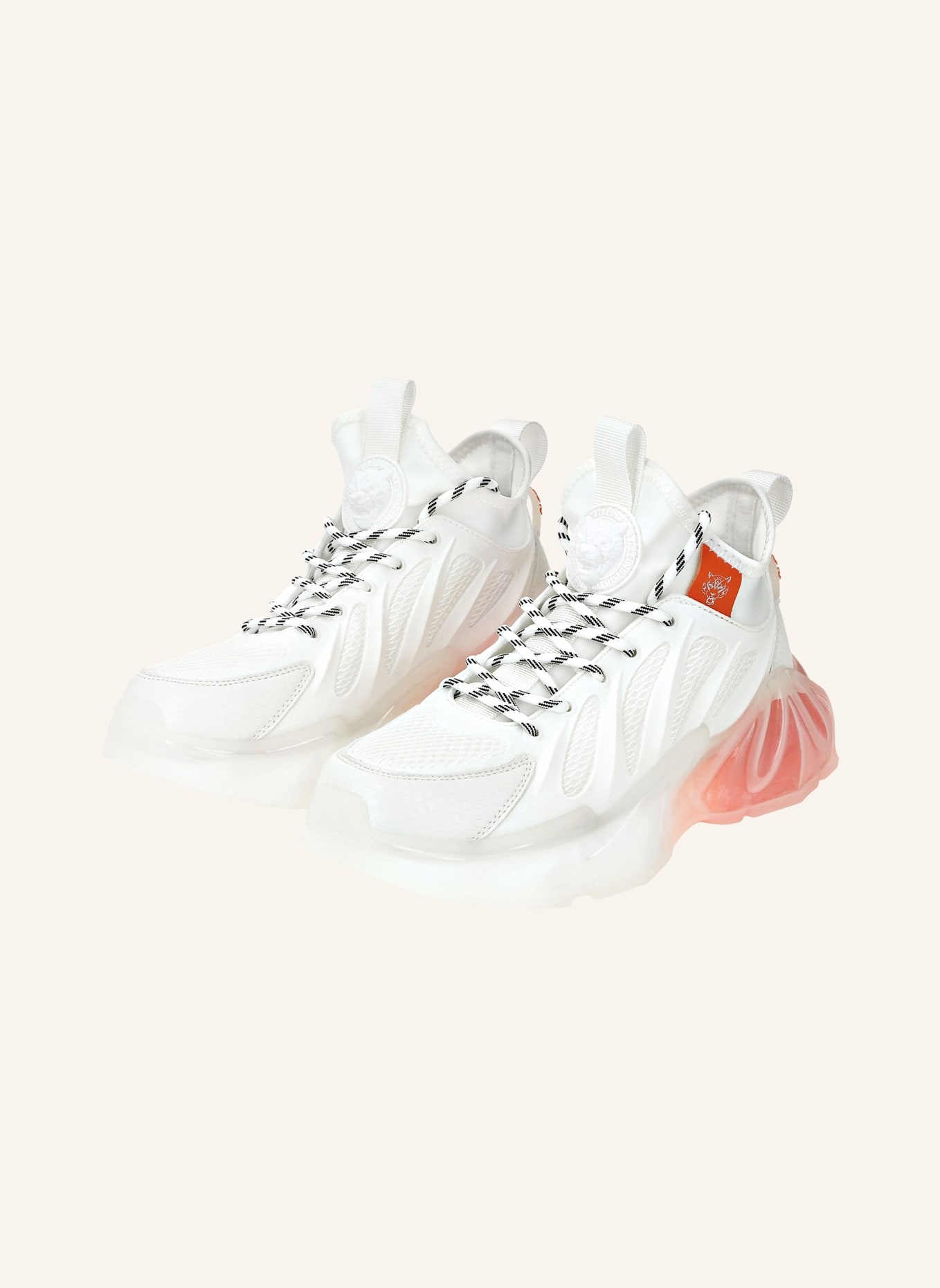 PLEIN SPORT Runner Sneaker THE BUBBLE GEN.X.02 TIGER: WEISS