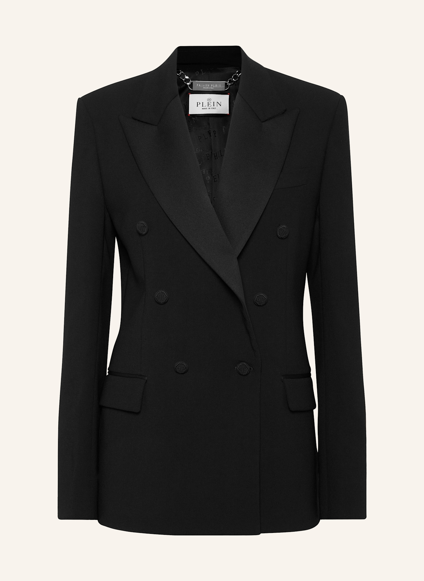 PHILIPP PLEIN Blazer: SCHWARZ