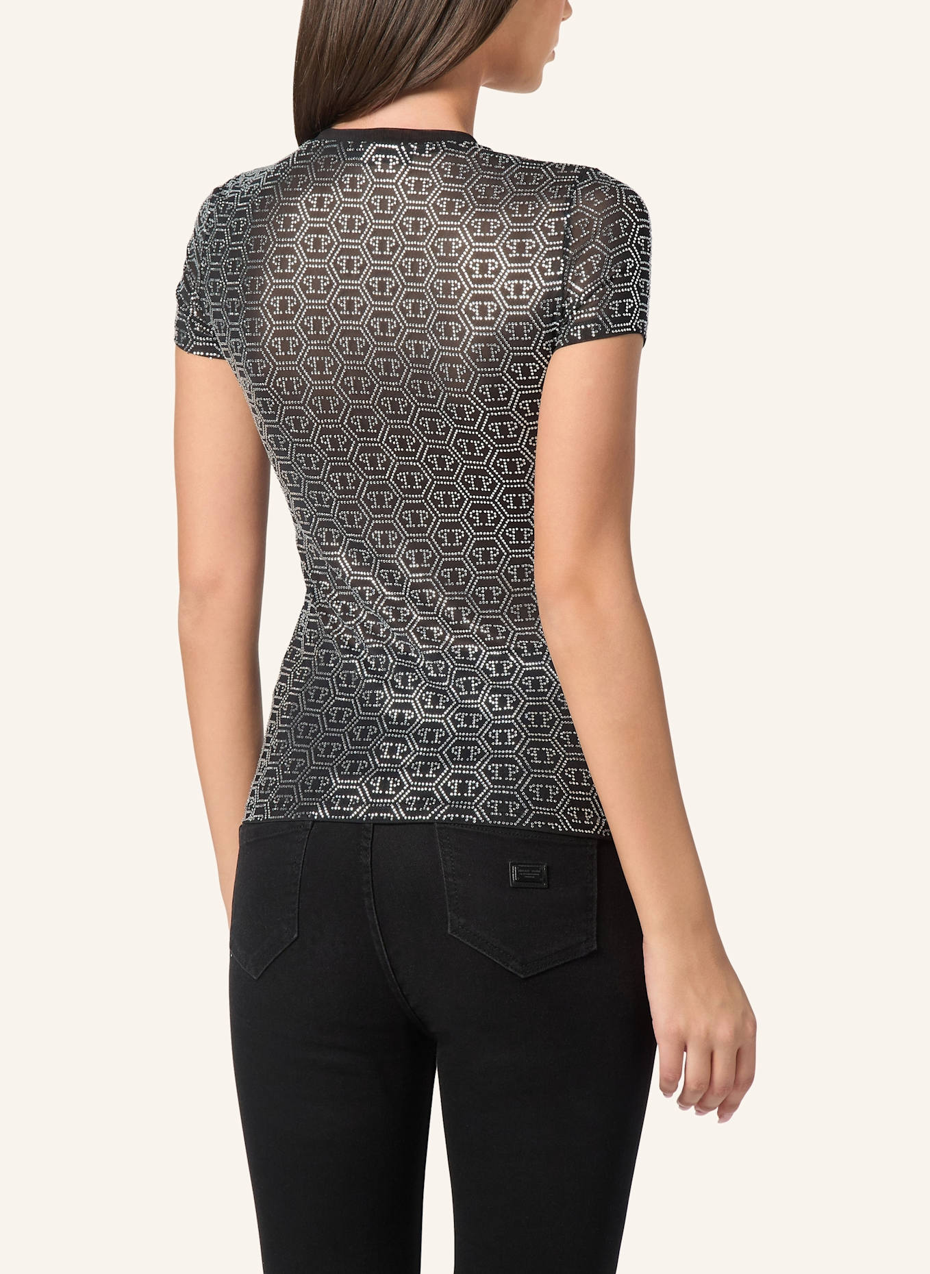 PHILIPP PLEIN T-Shirt Sexy Pure: SCHWARZ