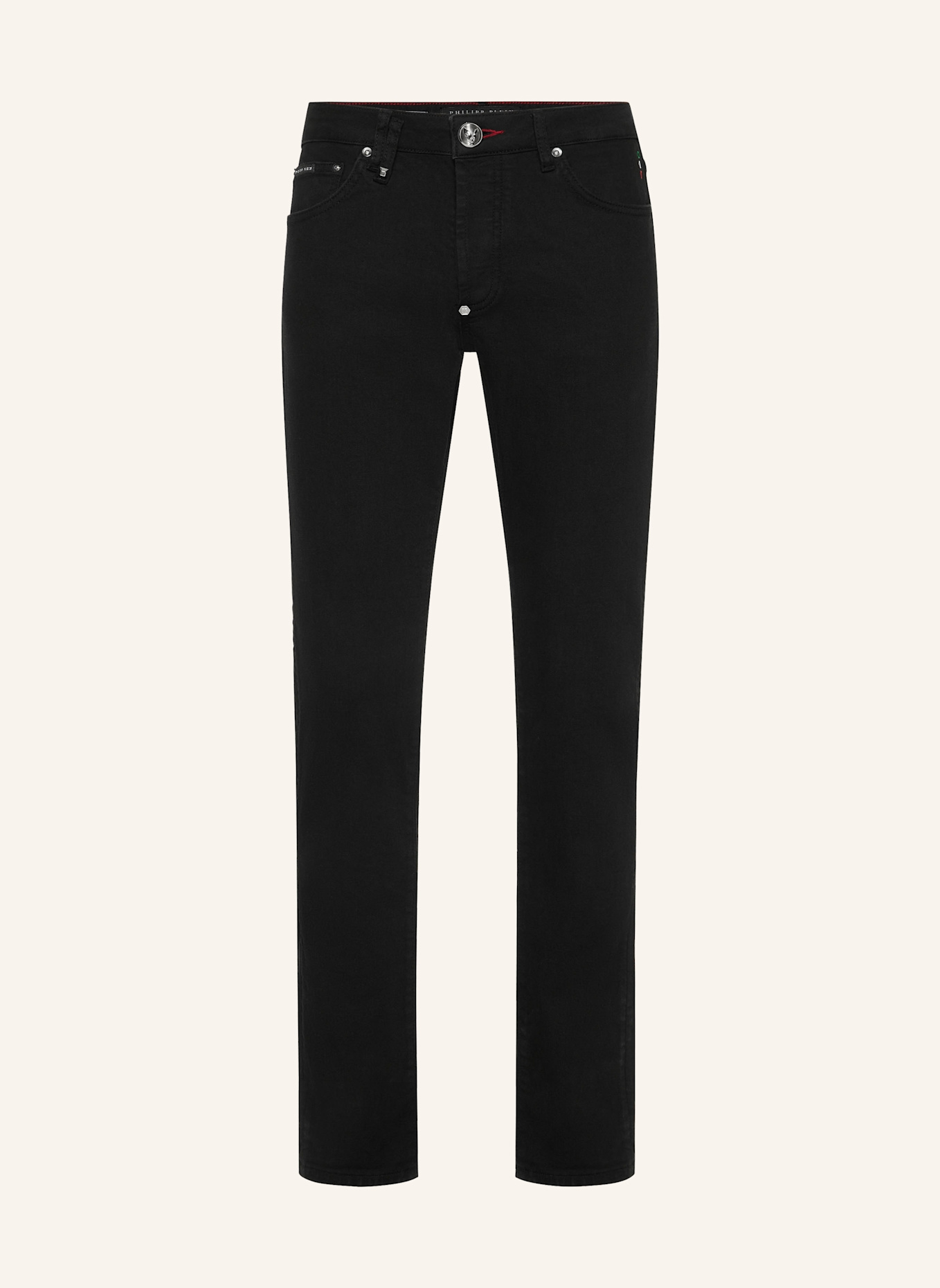 PHILIPP PLEIN Jeanshose SKULL: SCHWARZ