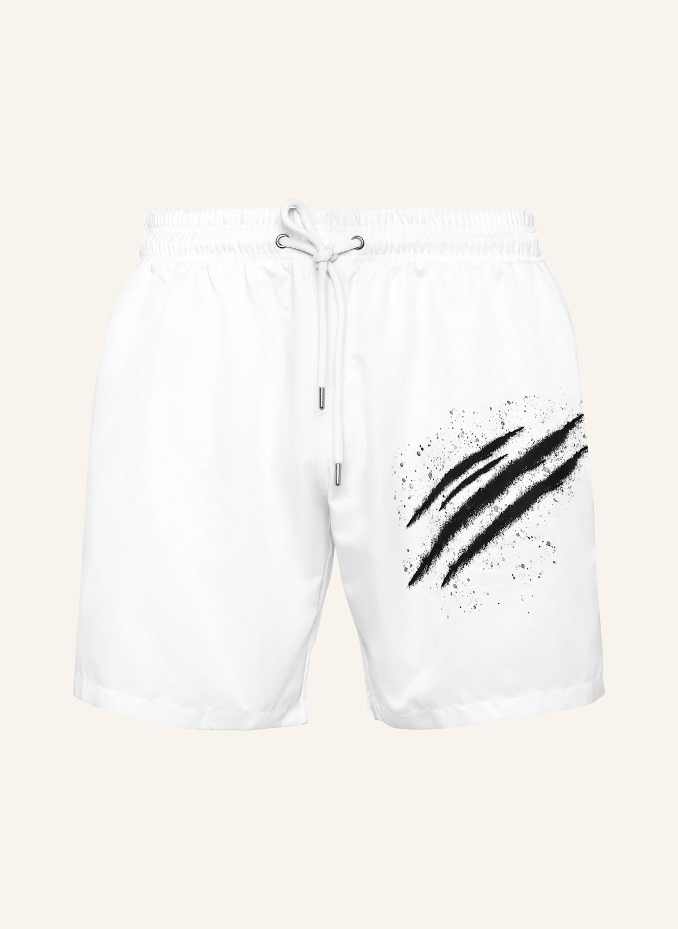 PLEIN SPORT Badehose: WEISS