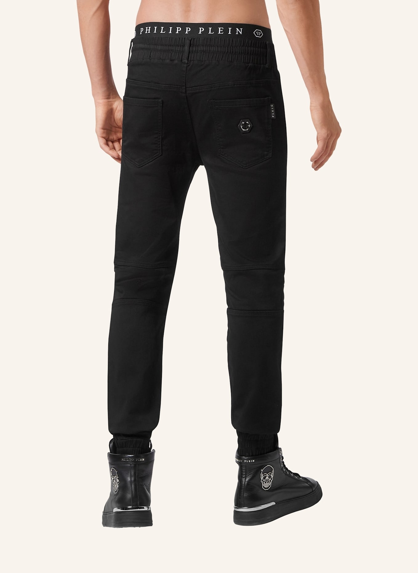 PHILIPP PLEIN Jeans: SCHWARZ