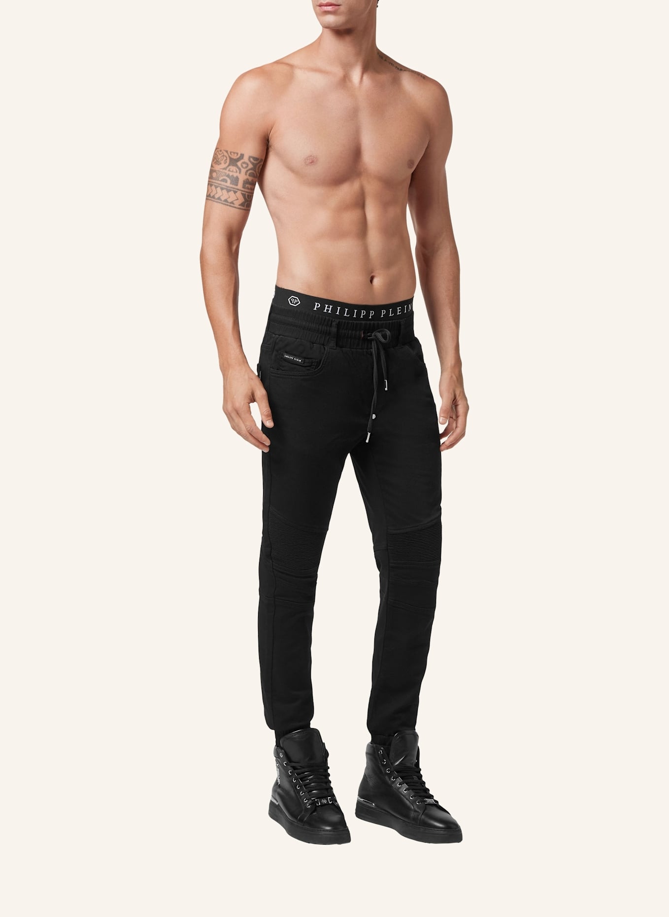 PHILIPP PLEIN Jeans: SCHWARZ