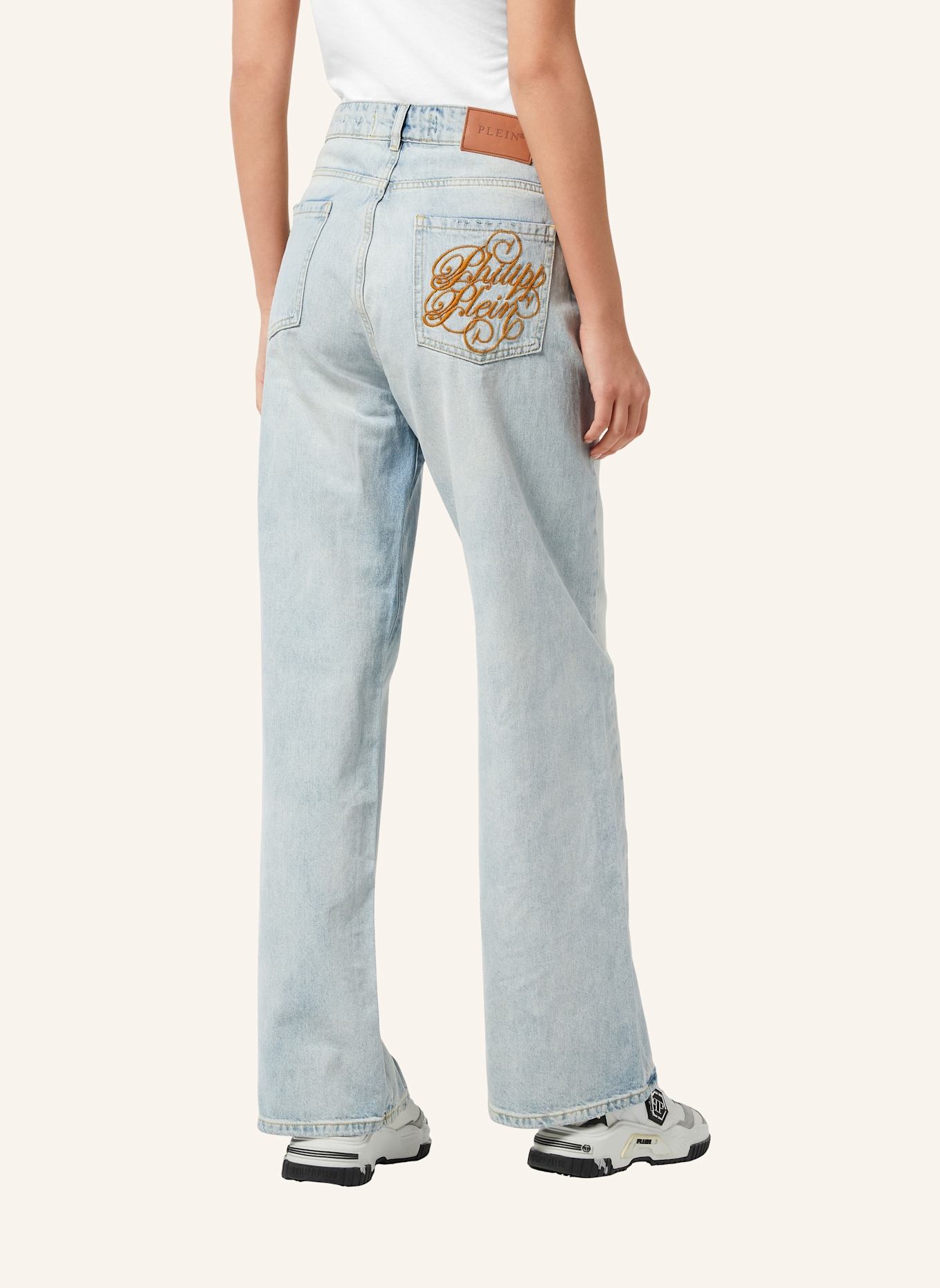 PHILIPP PLEIN Jeans Skater fit: HELLBLAU
