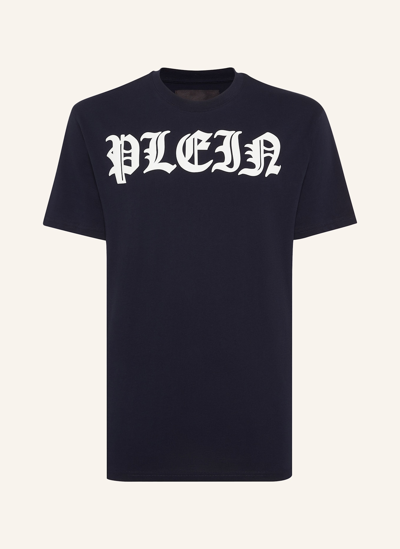PHILIPP PLEIN T-Shirt Rundhalsausschnitt GOTHIC PLEIN: DUNKELBLAU