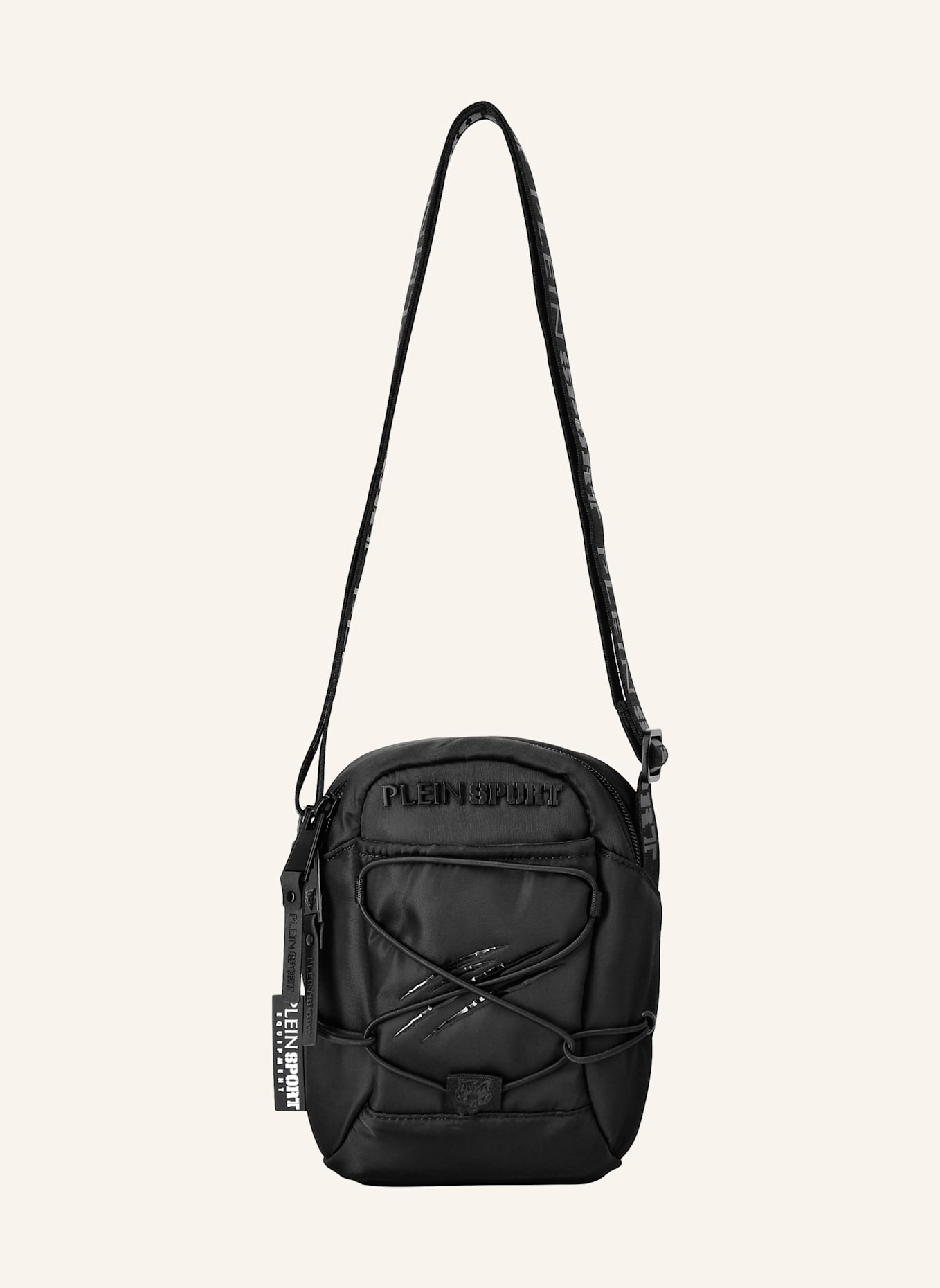 PLEIN SPORT Umhängetasche: SCHWARZ