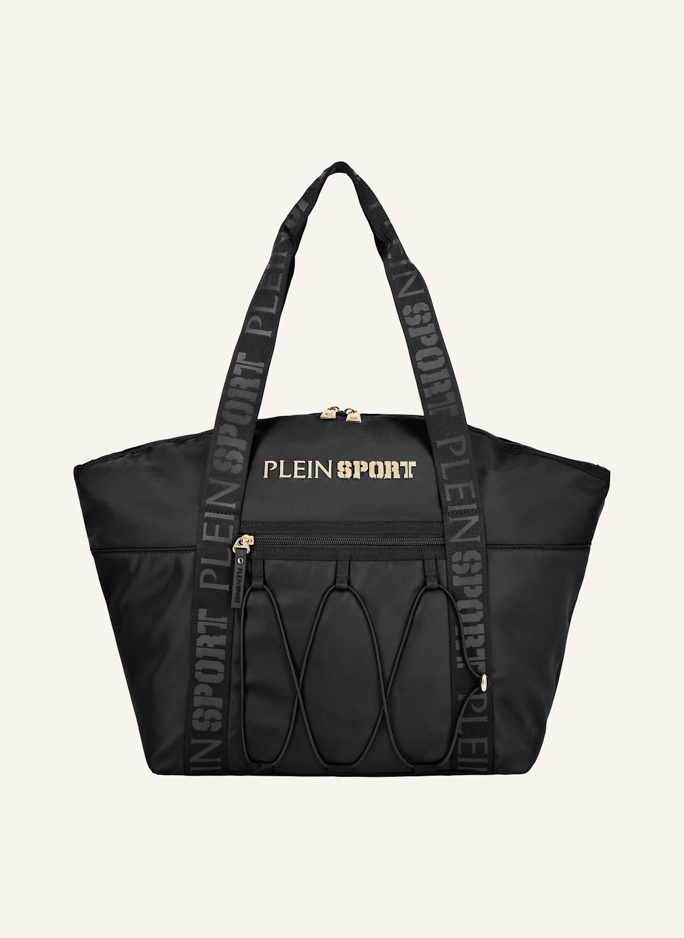 PLEIN SPORT Tragetasche: SCHWARZ