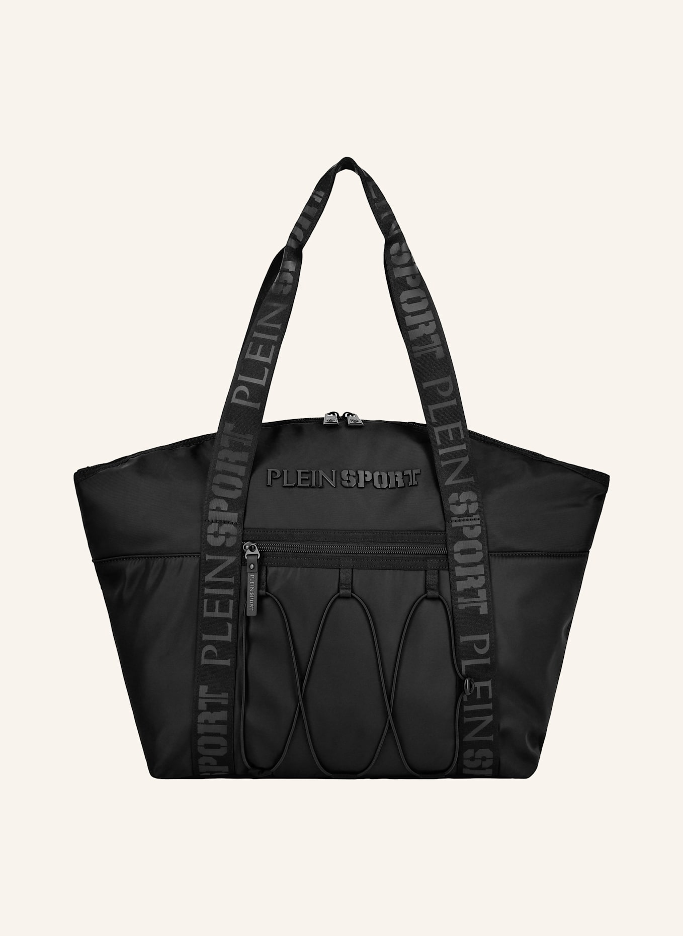 PLEIN SPORT Tragetasche: SCHWARZ