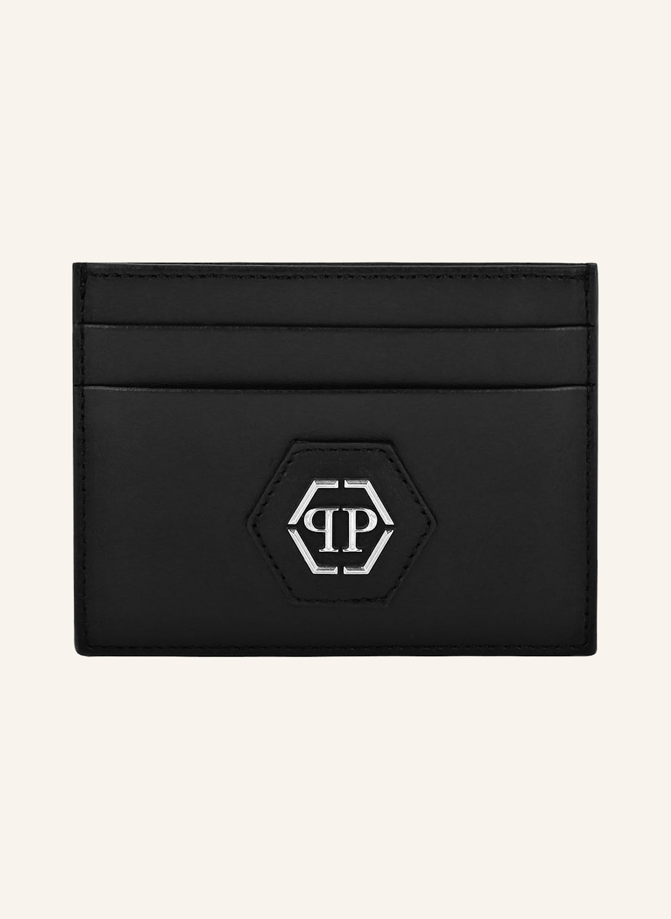 PHILIPP PLEIN Kartenetui HEXAGON: SCHWARZ