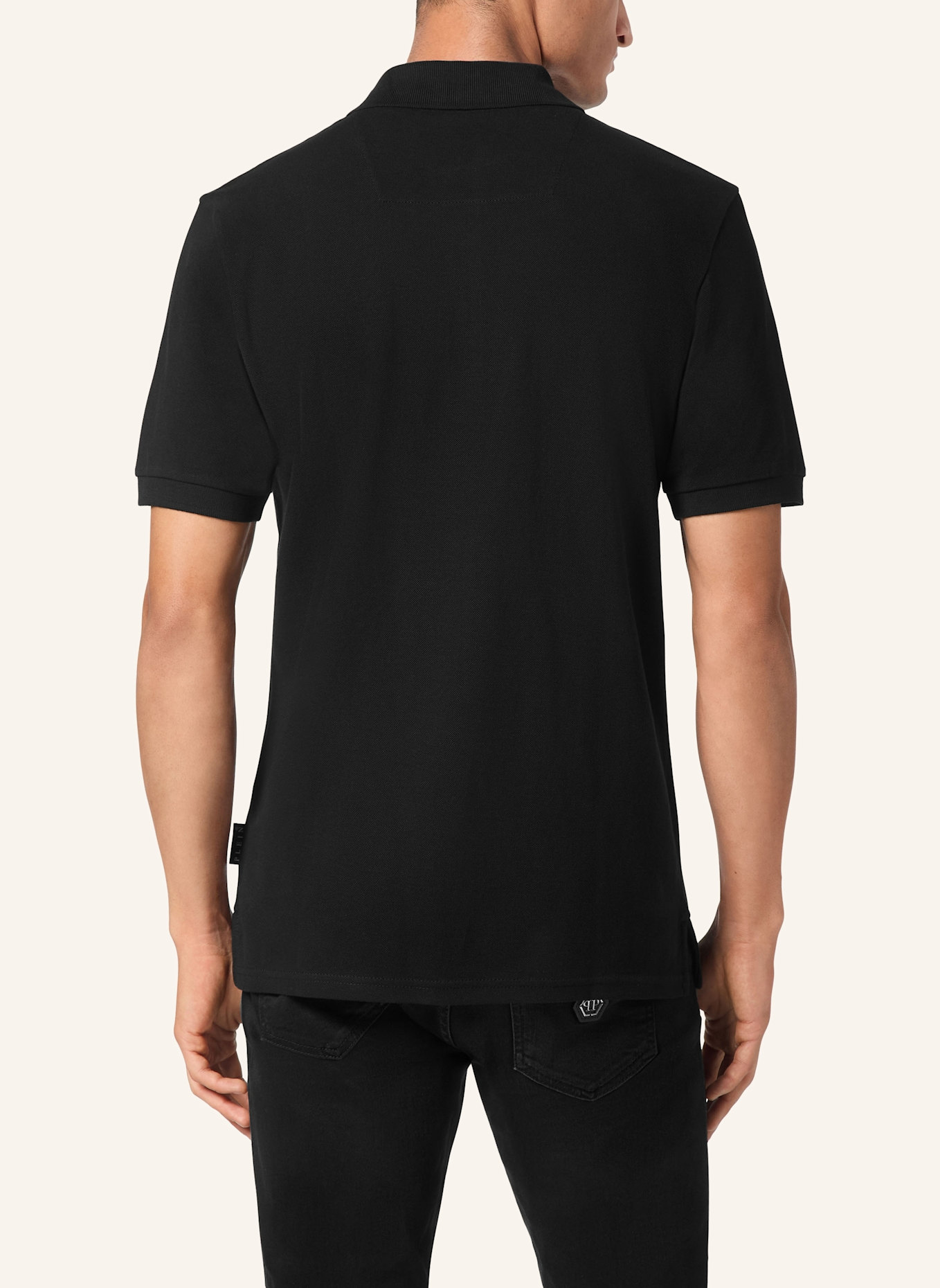 PHILIPP PLEIN Polohemd ICONIC PLEIN: SCHWARZ