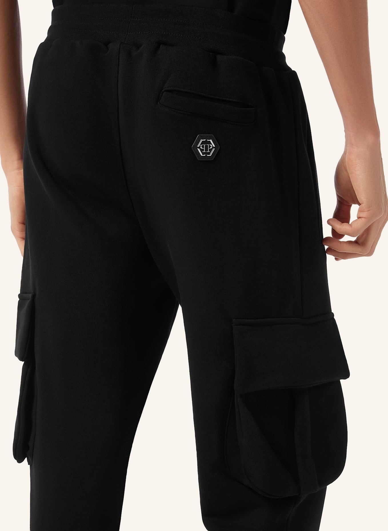 PHILIPP PLEIN Jogginghose: SCHWARZ