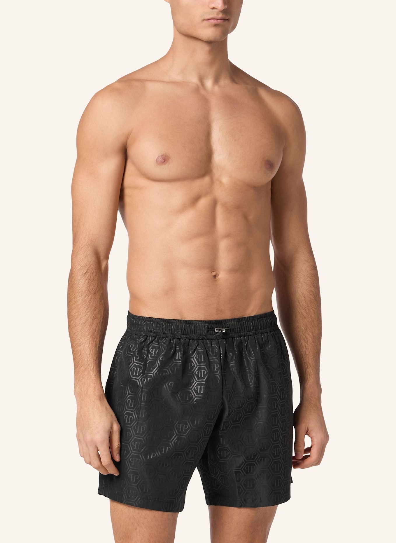 PHILIPP PLEIN Kurze Hosen: SCHWARZ