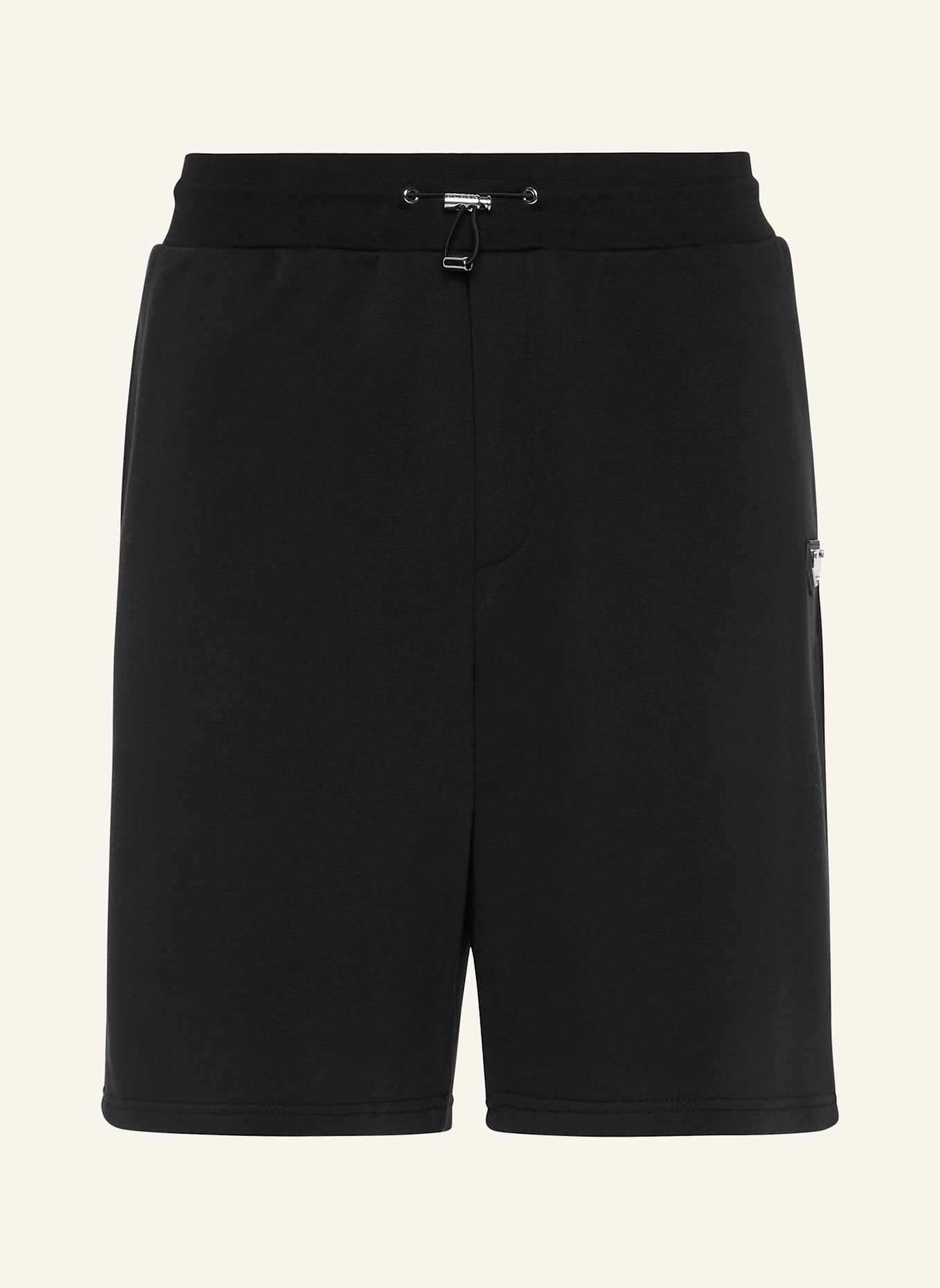 PHILIPP PLEIN Sport Shorts: SCHWARZ