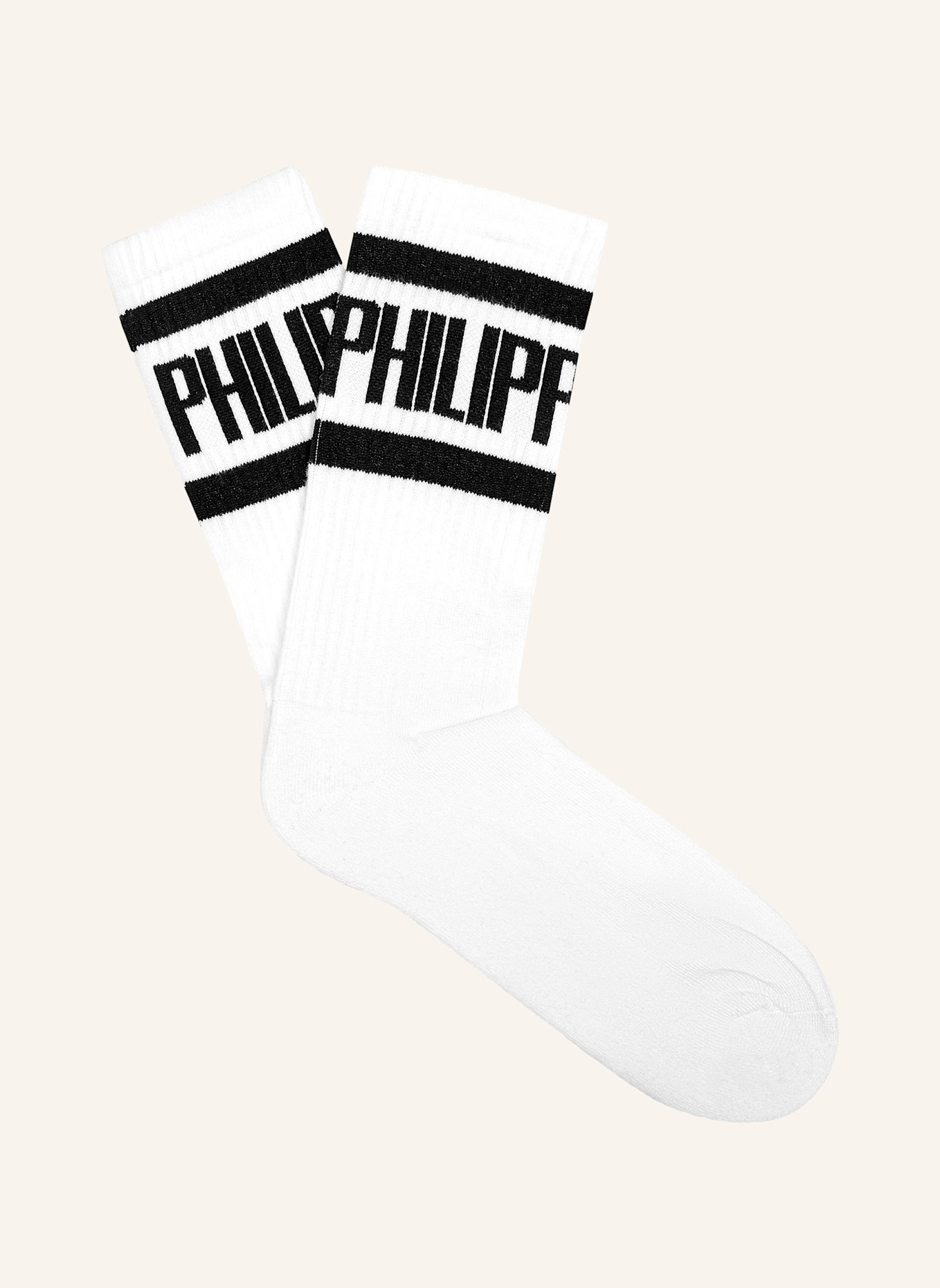 PHILIPP PLEIN Socken: WEISS