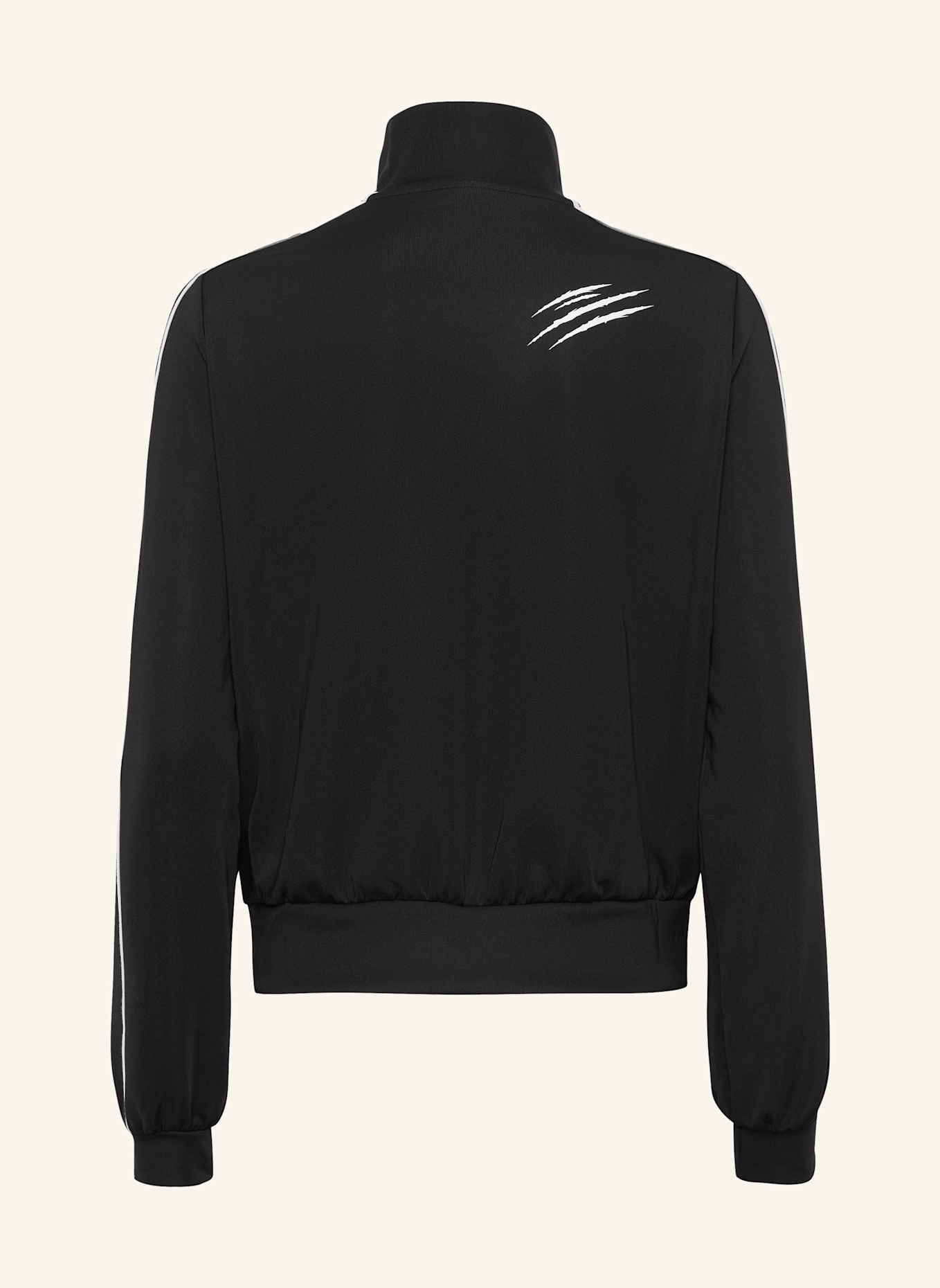 PLEIN SPORT Sweatjacke: SCHWARZ