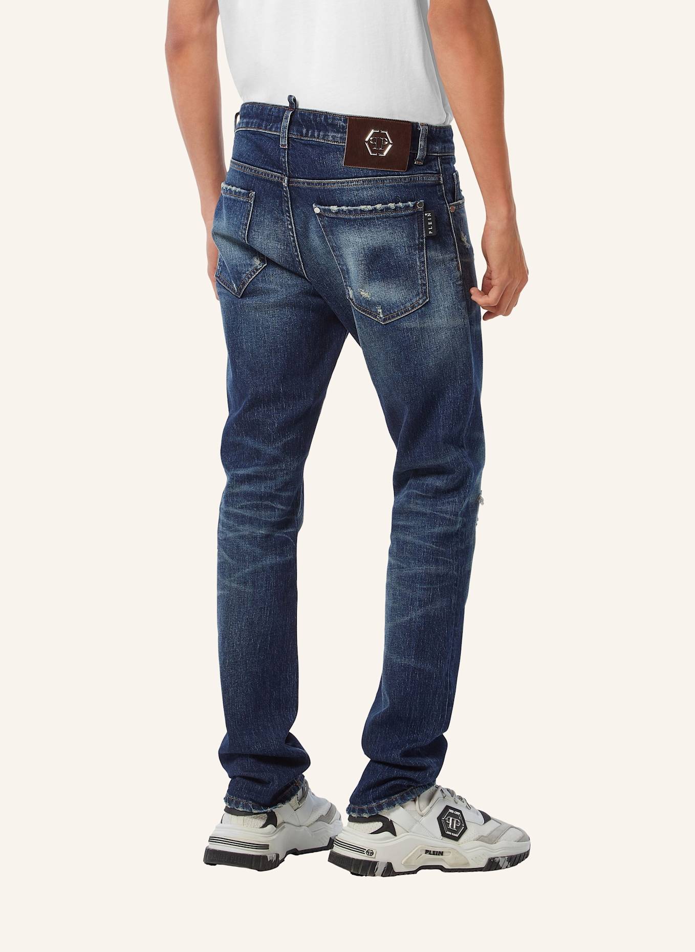 PHILIPP PLEIN Supergerader Schnitt: BLAU