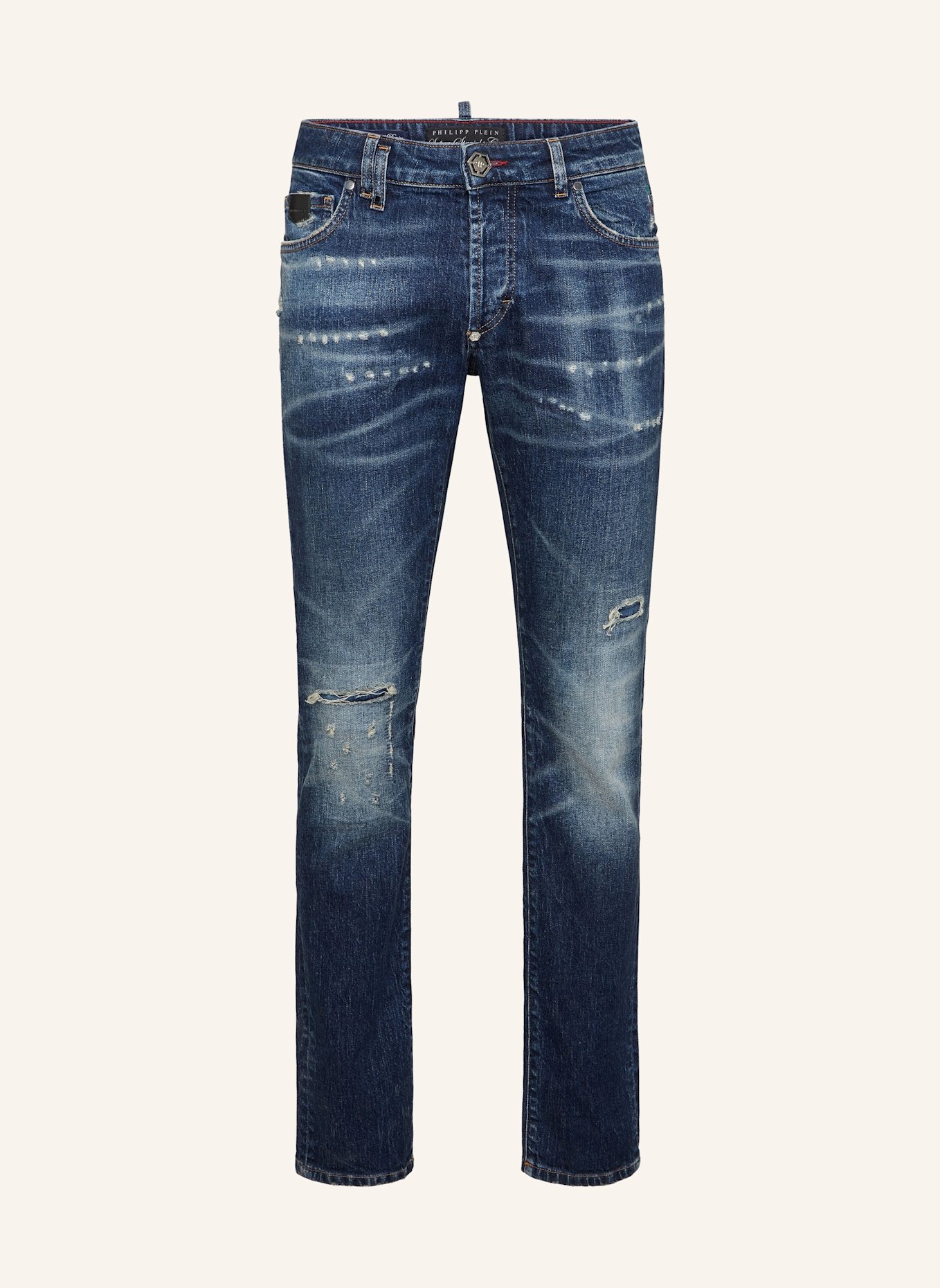 PHILIPP PLEIN Supergerader Schnitt: BLAU