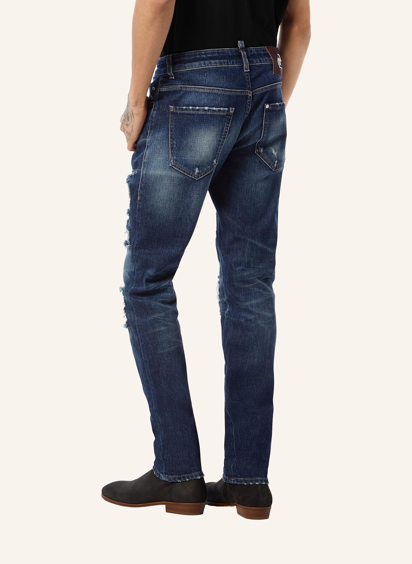 PHILIPP PLEIN Rockstar-Fit ROCK STAR: BLAU
